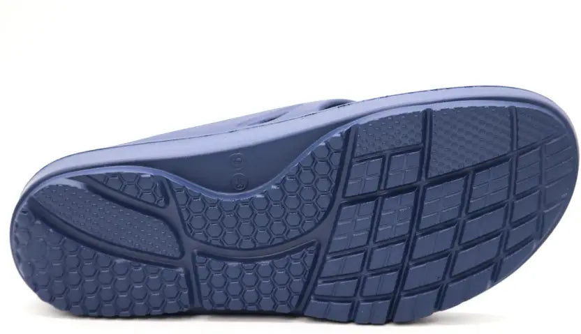 SVAAR Relaxed Slippers for Men || Comfortable Indoor Outdoor Fashionable Slippers for Boys-Navy