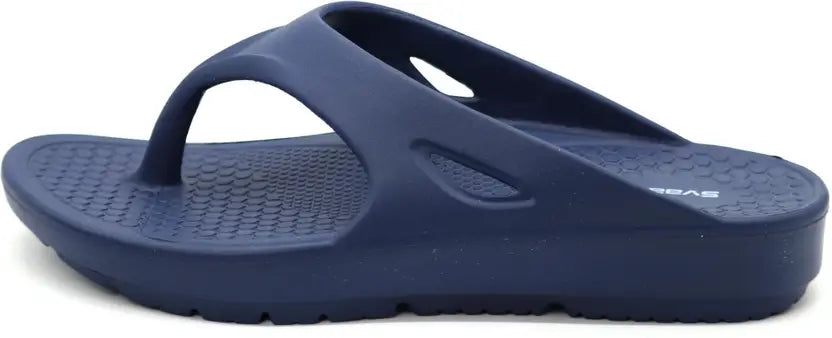SVAAR Relaxed Slippers for Men || Comfortable Indoor Outdoor Fashionable Slippers for Boys-Navy