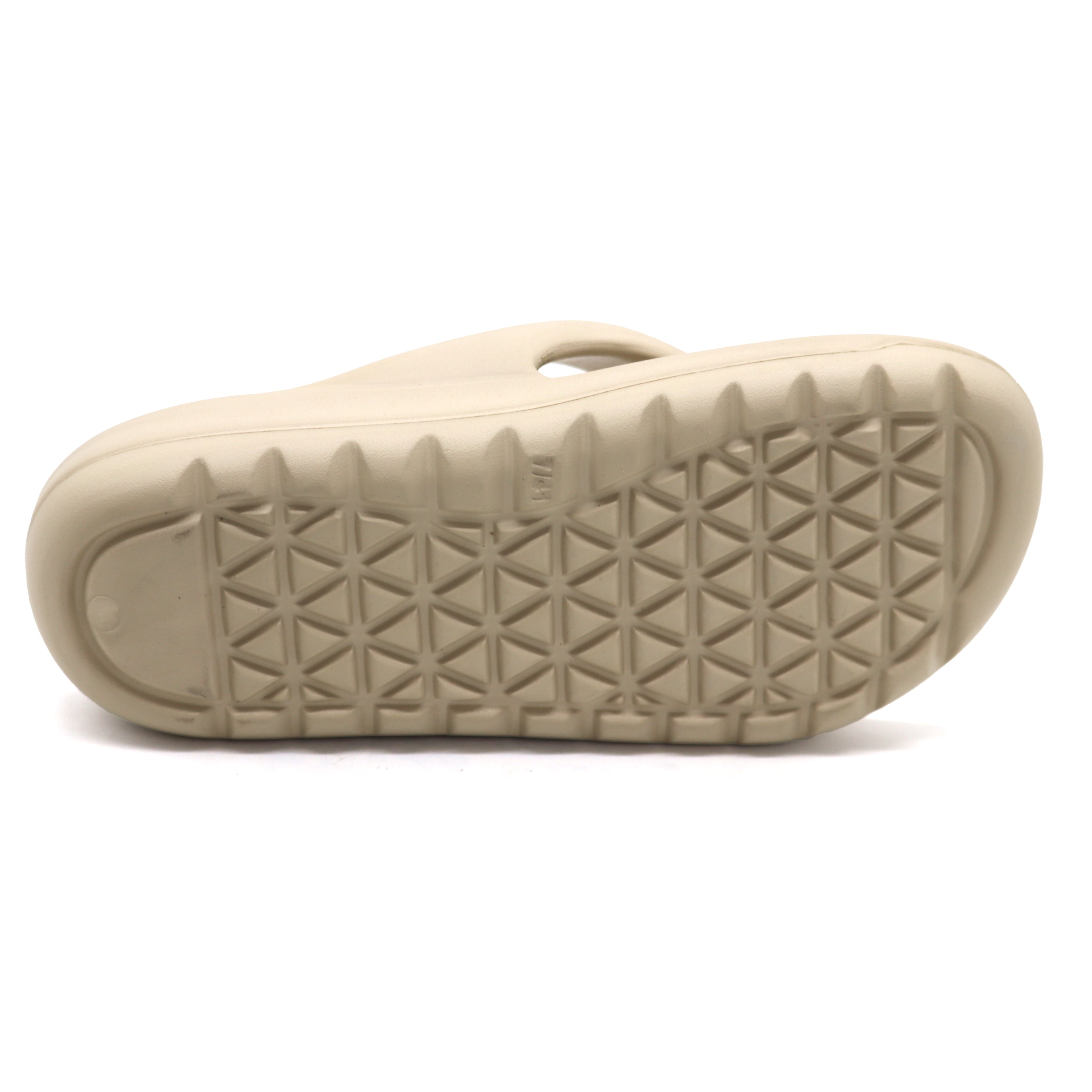 SVAAR Soft EVA Slippers for Men | Stylish Anti-Skid Flip-Flops with Arch Support & Bouncy Sole | Lightweight Indoor Outdoor Comfort-Beige