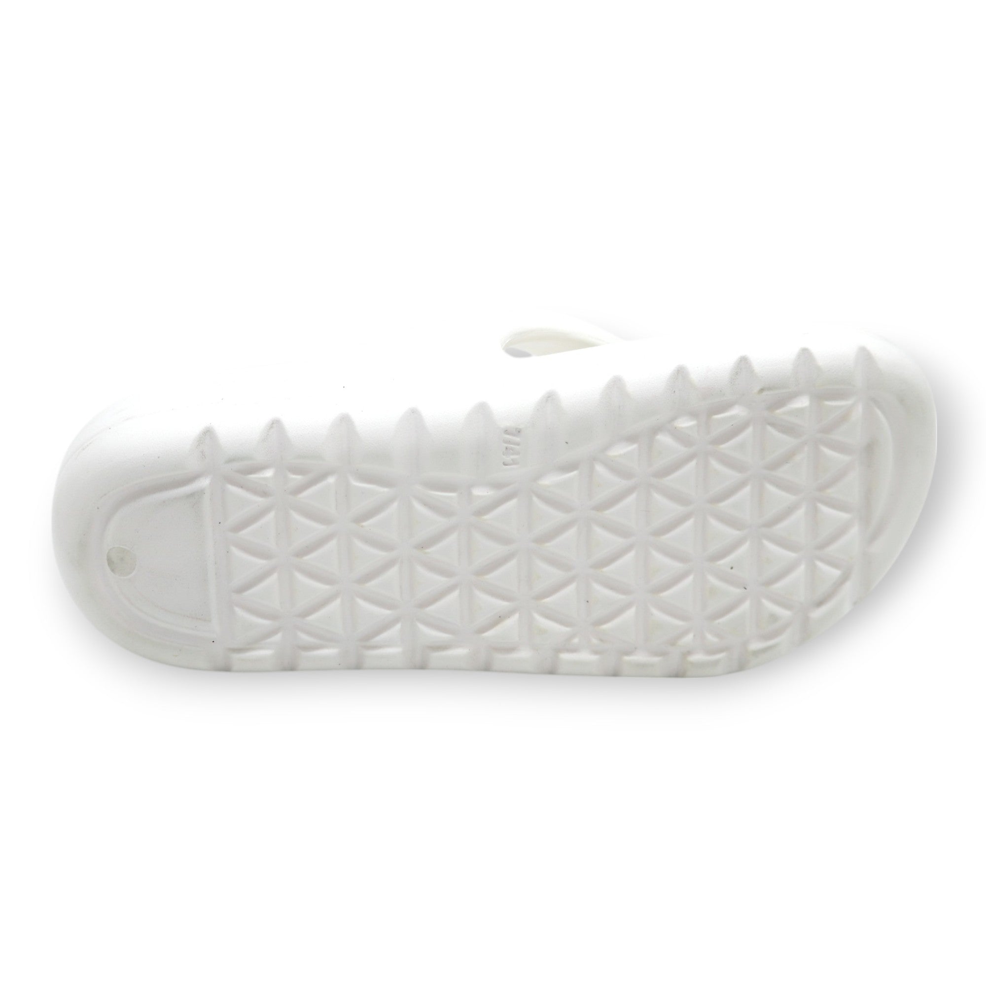 SVAAR Soft EVA Slippers for Men | Stylish Anti-Skid Flip-Flops with Arch Support & Bouncy Sole | Lightweight Indoor Outdoor Comfort-White