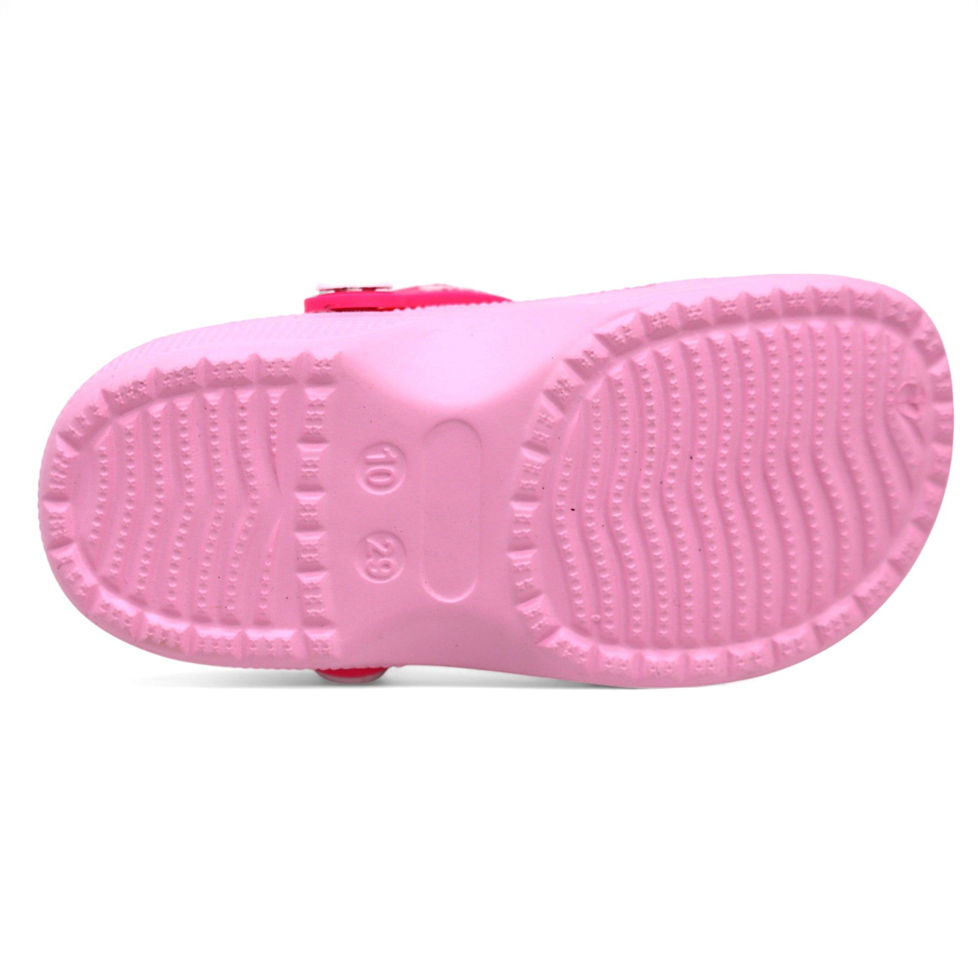 SVAAR Cute Heart Clogs for Girls and Boys-Pink