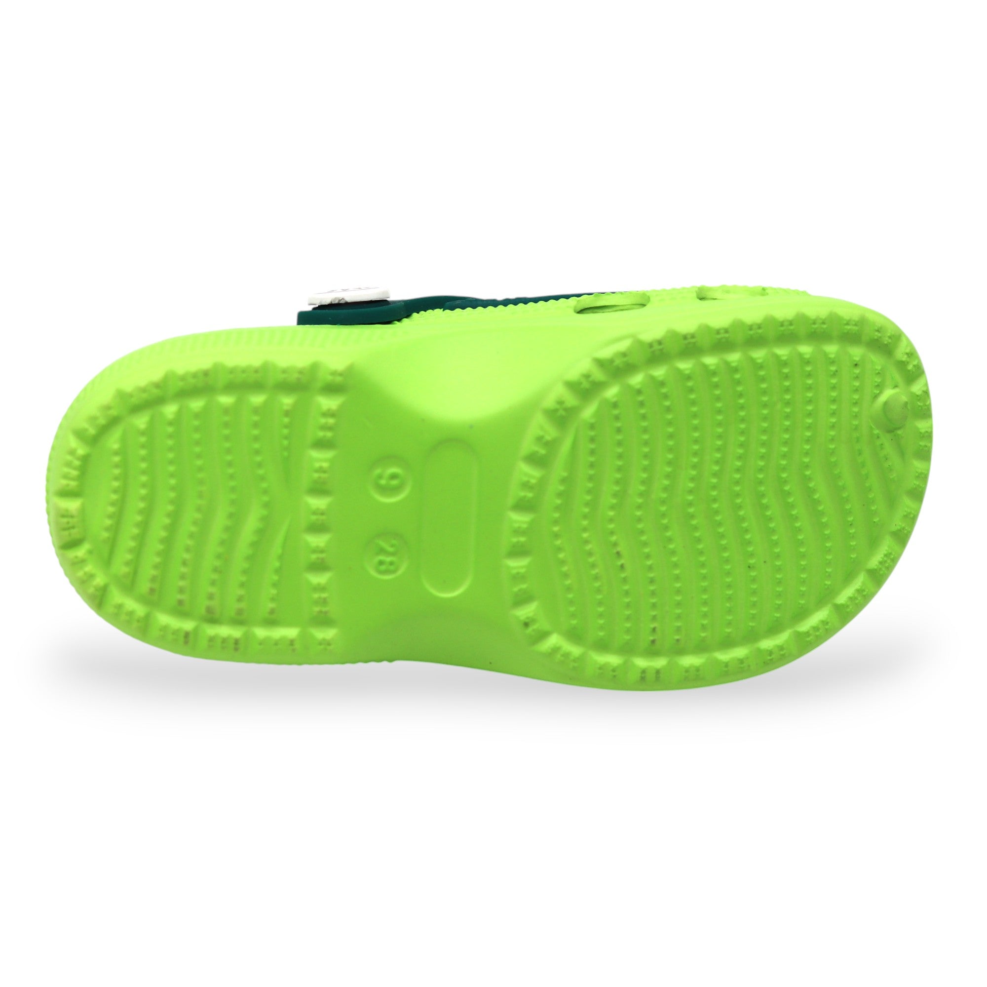 SVAAR Kids Cartoon Dinosaur Clogs –Green