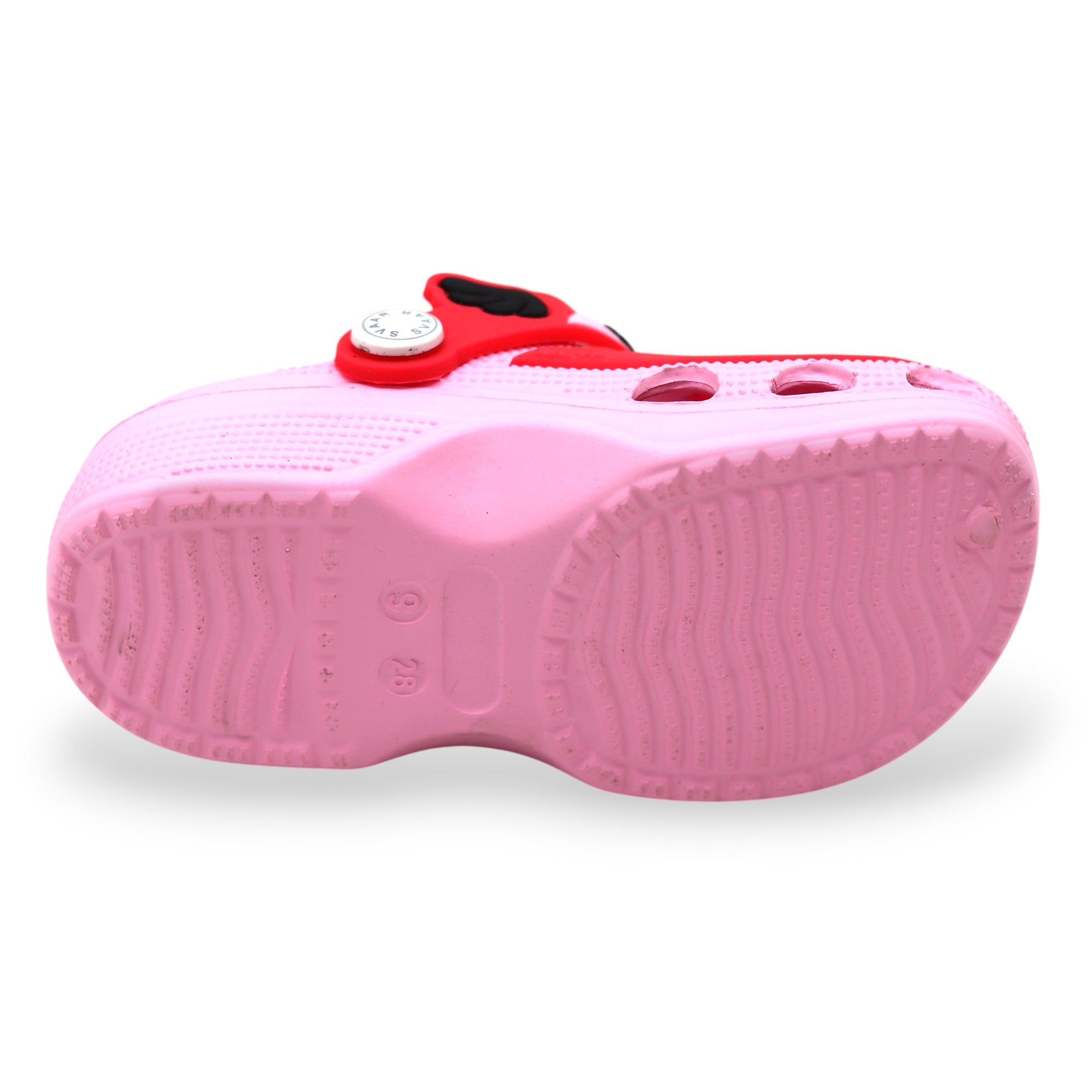 SVAAR Kids Cartoon Dinosaur Clogs –Pink