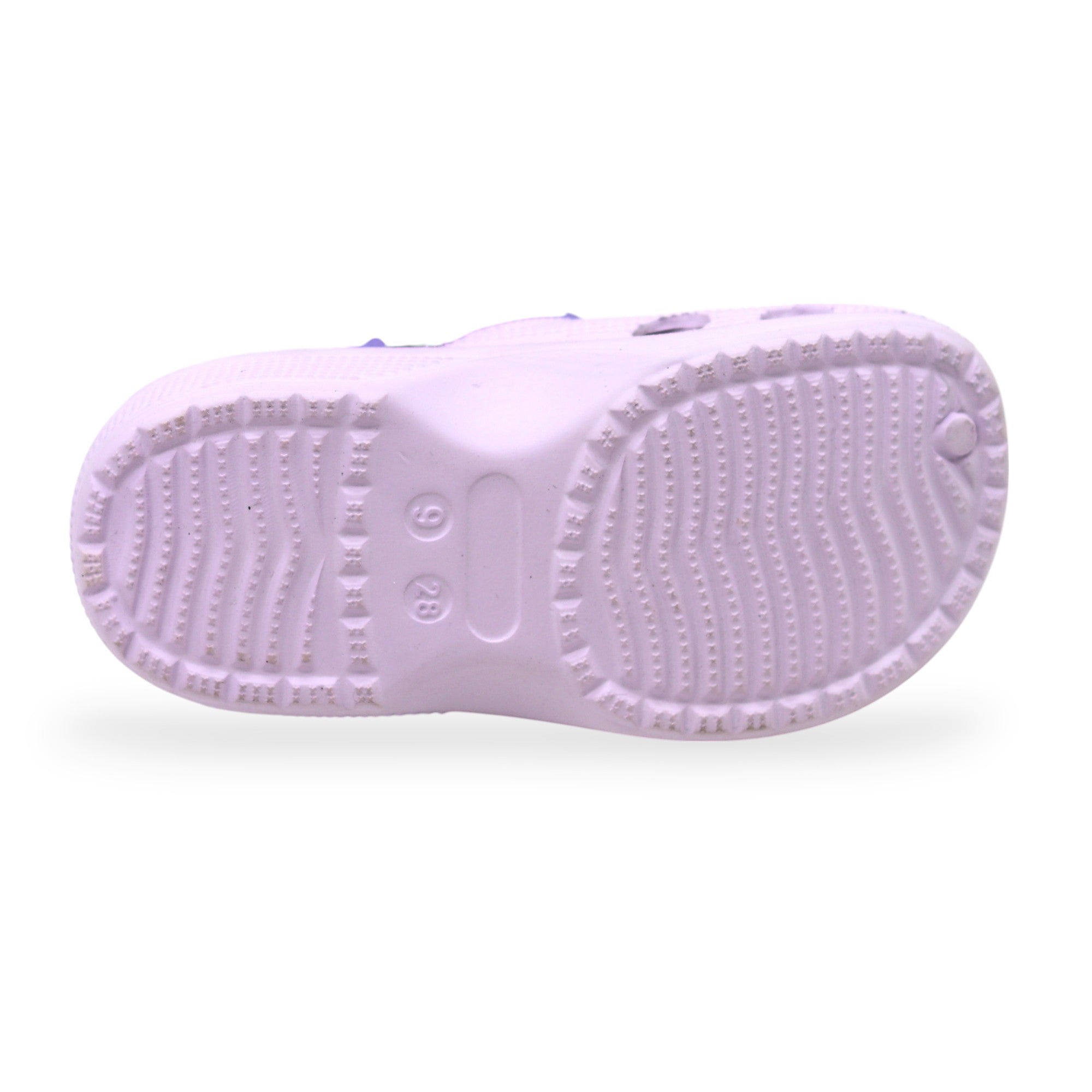 SVAAR Cute Heart Clogs for Girls and Boys-Purple