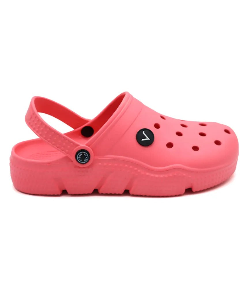 SVAAR Men's Super Comfortable Clogs || Sandals with Adjustable Back Strap for Men-Pink