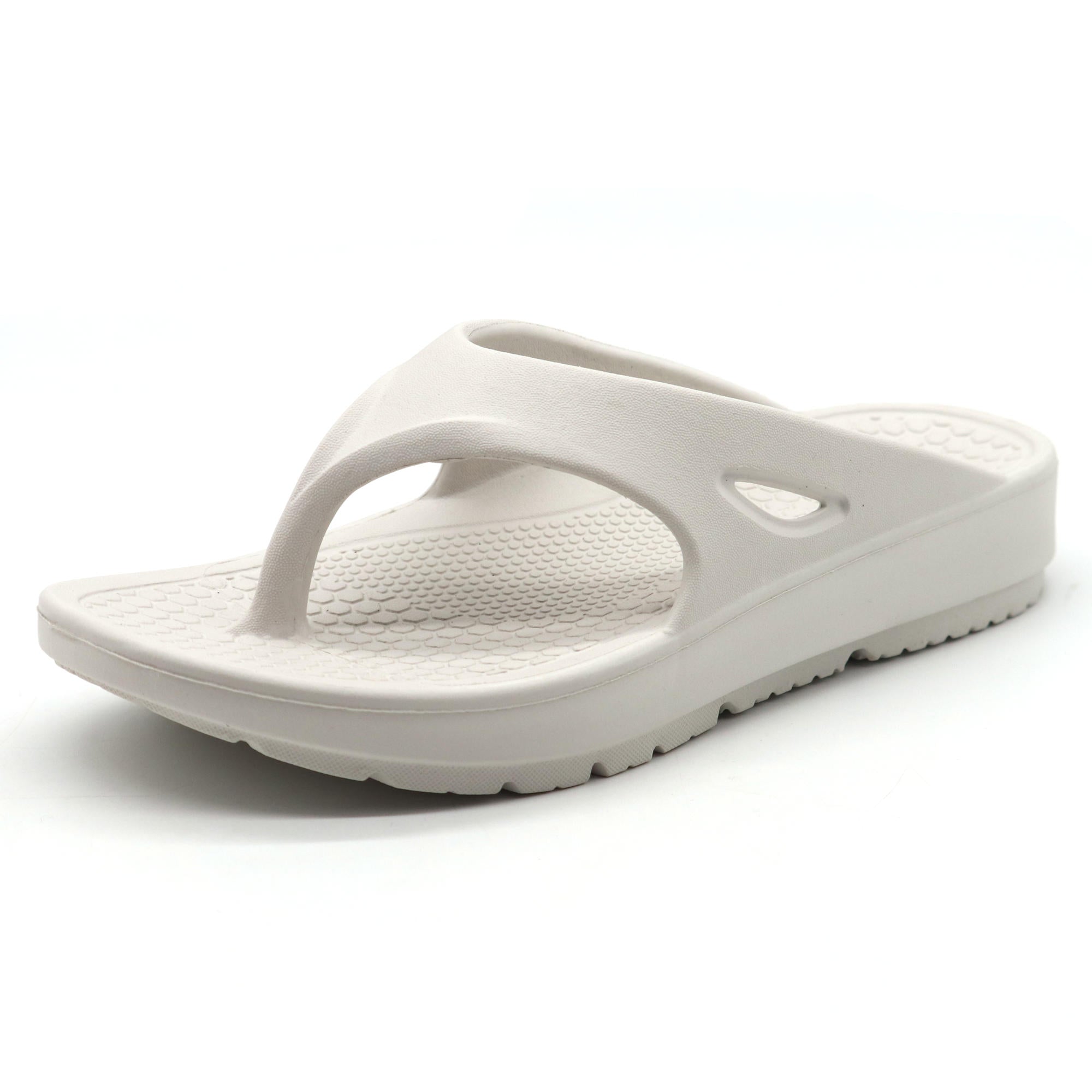 SVAAR Relaxed Slippers for Men || Comfortable Indoor Outdoor Fashionable Slippers for Boys-White