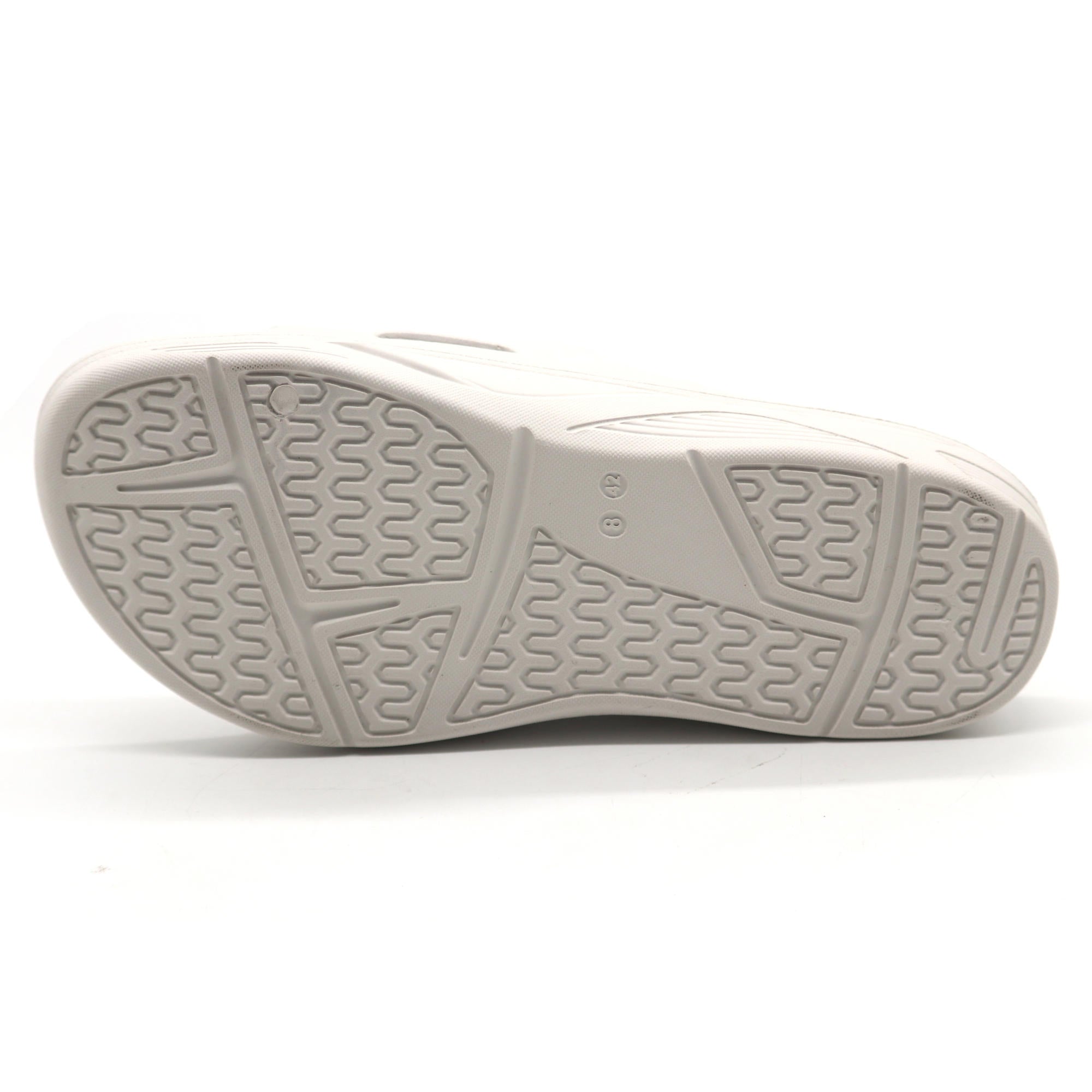 SVAAR EveryWear Sliders for Men || Comfortable Indoor Outdoor Slider Slip-on Slippers for Men and Boys-White