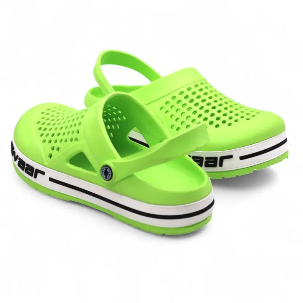 Svaar Men’s Clogs – Comfortable & Breathable Casual Slip-On - Parrot Green