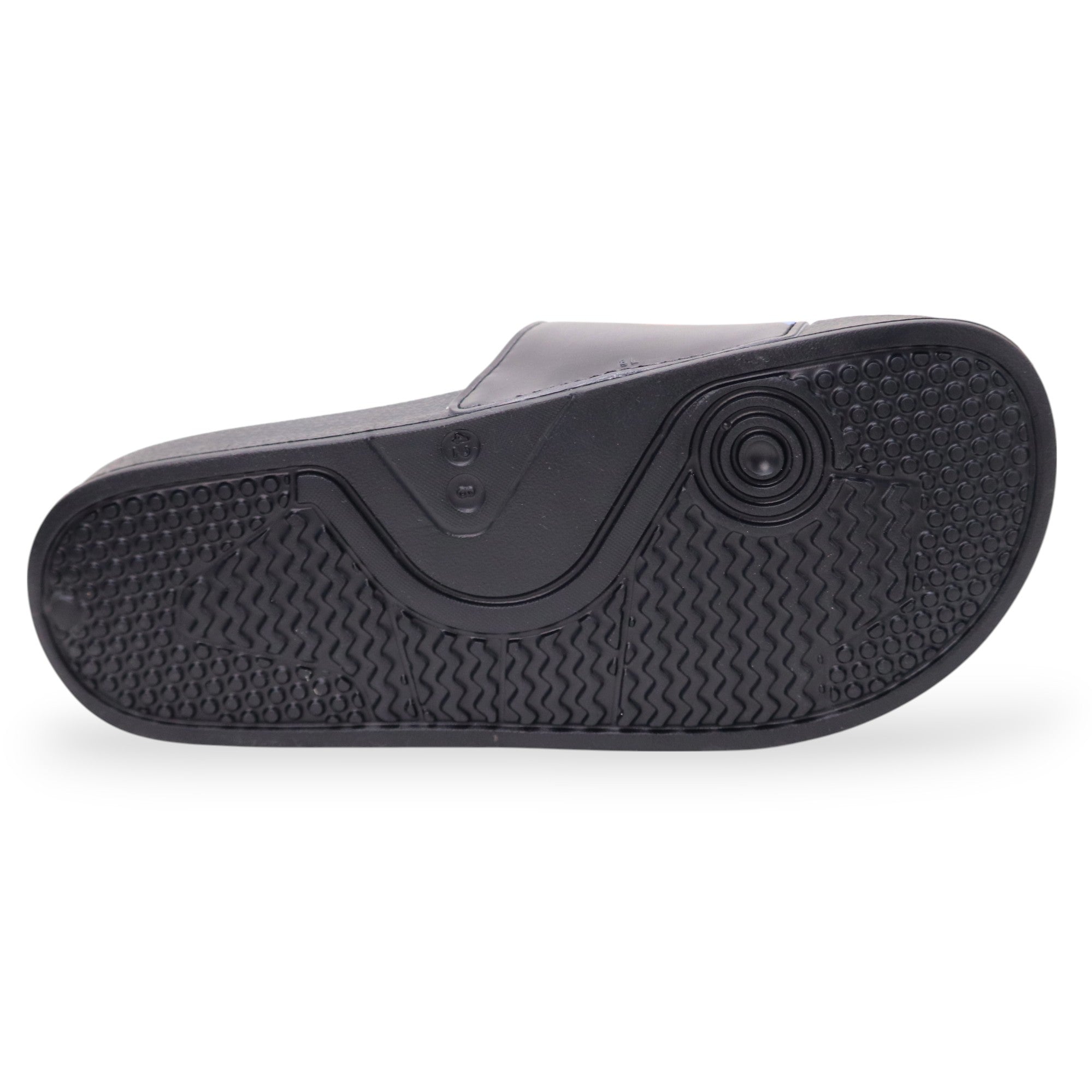 SVAAR x Superman Slides for Men & Boys | Cushioned, Anti-Slip, Lightweight-Black