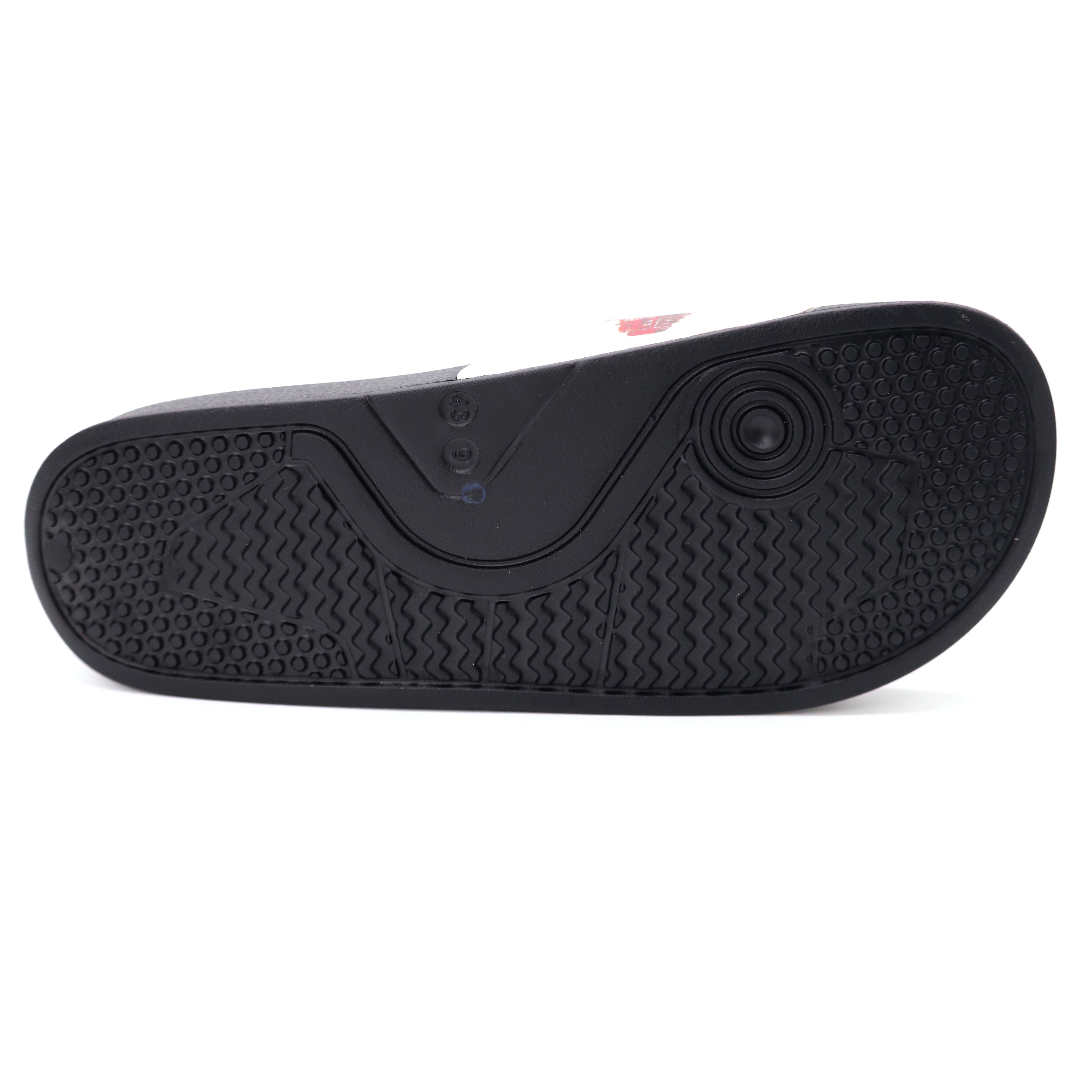 SVAAR Hogwarts Express Slides for Men | Soft Cushioned & Anti-Slip-Black