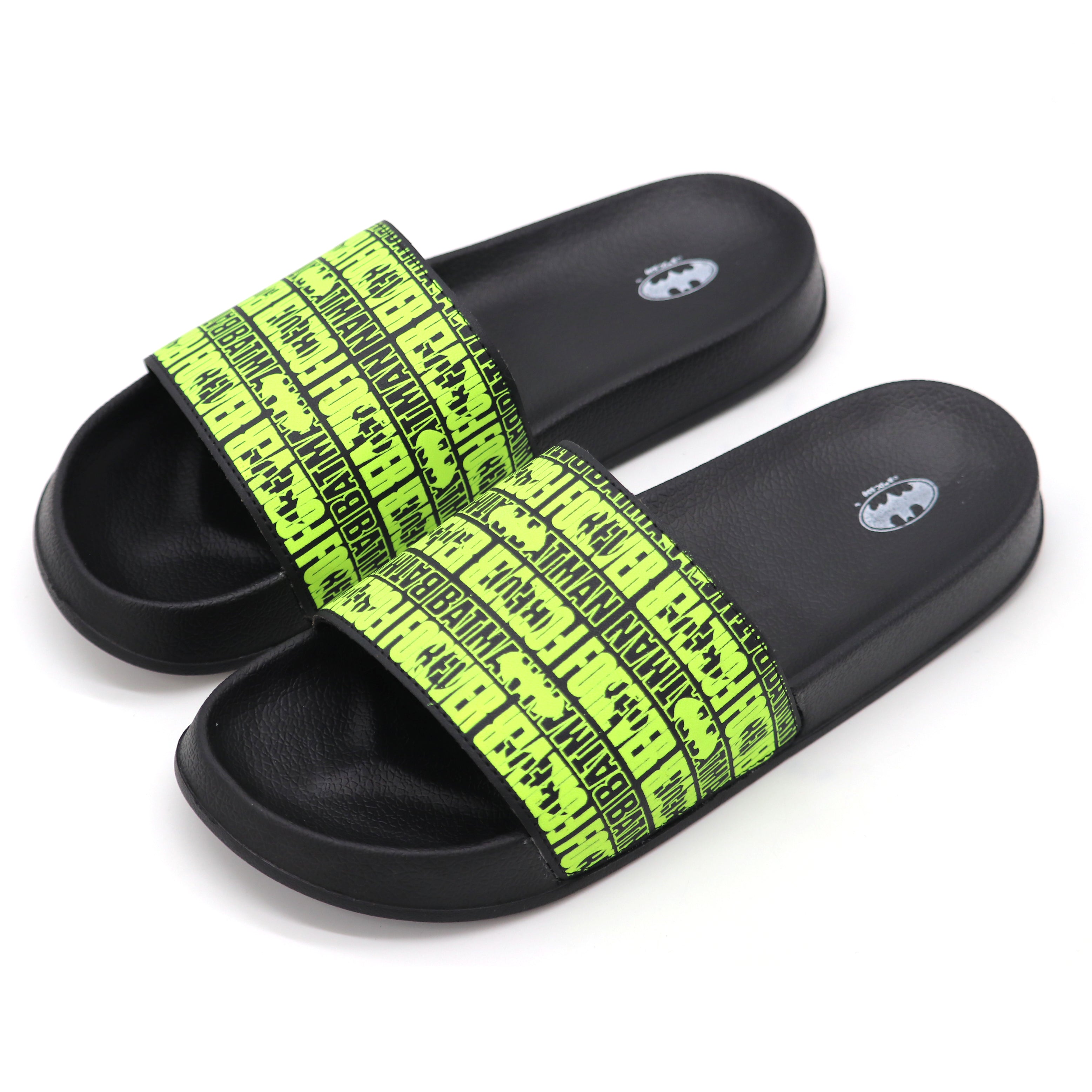 SVAAR Batman Forever Men’s Ultra Soft Sliders – Black