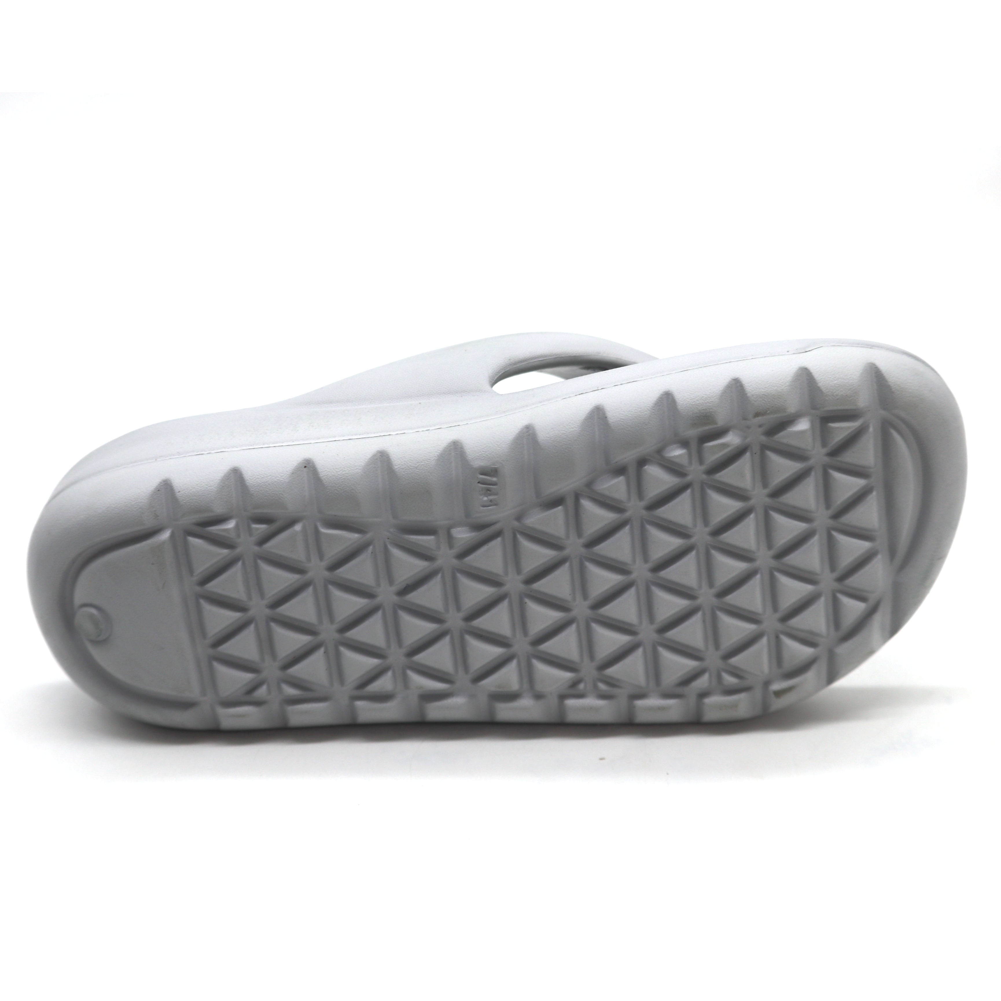 SVAAR Soft EVA Slippers for Men | Stylish Anti-Skid Flip-Flops with Arch Support & Bouncy Sole | Lightweight Indoor Outdoor Comfort-Grey