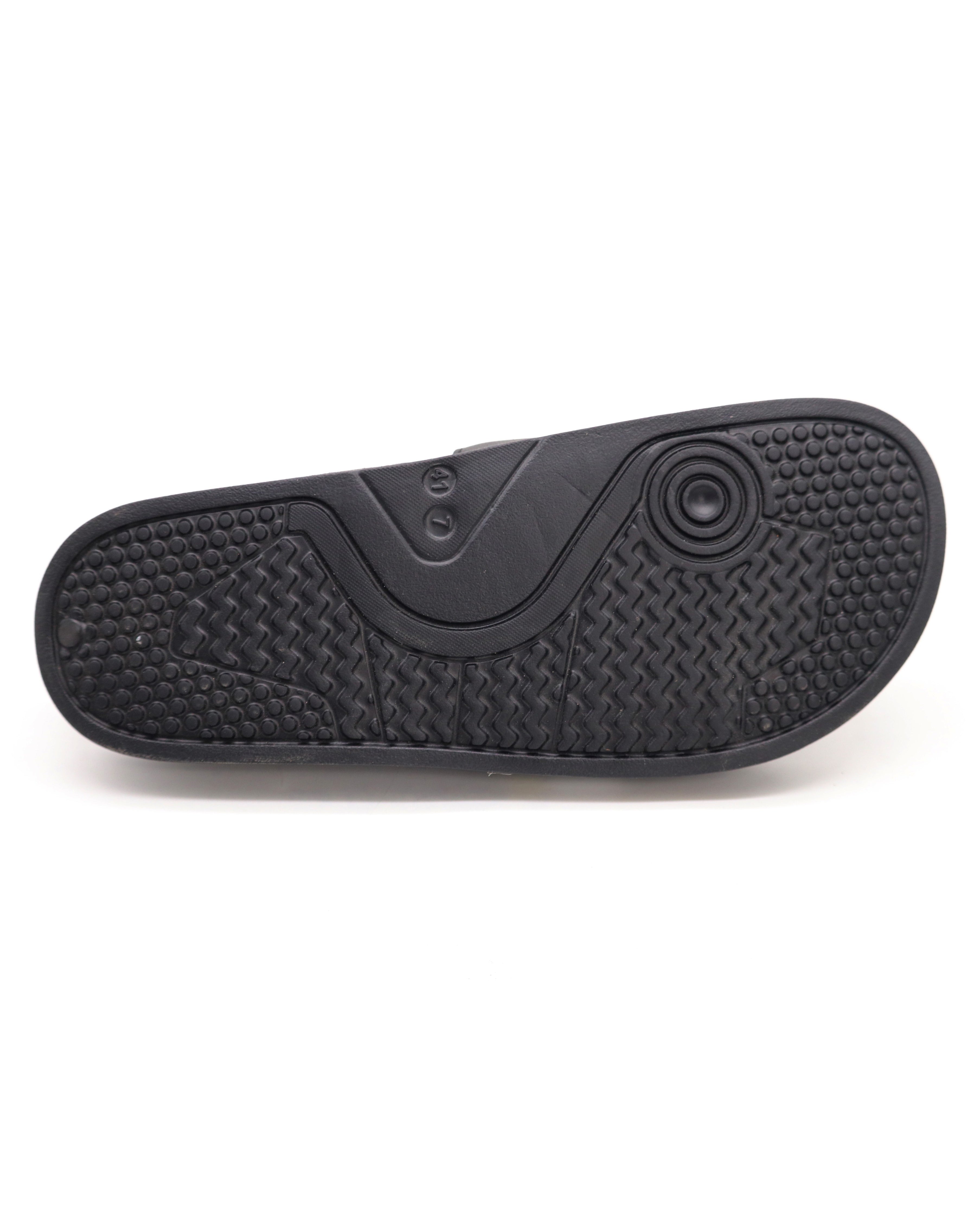SVAAR Batman Detective Men's Black Sliders – Ultra Soft Cushion Flip Flops