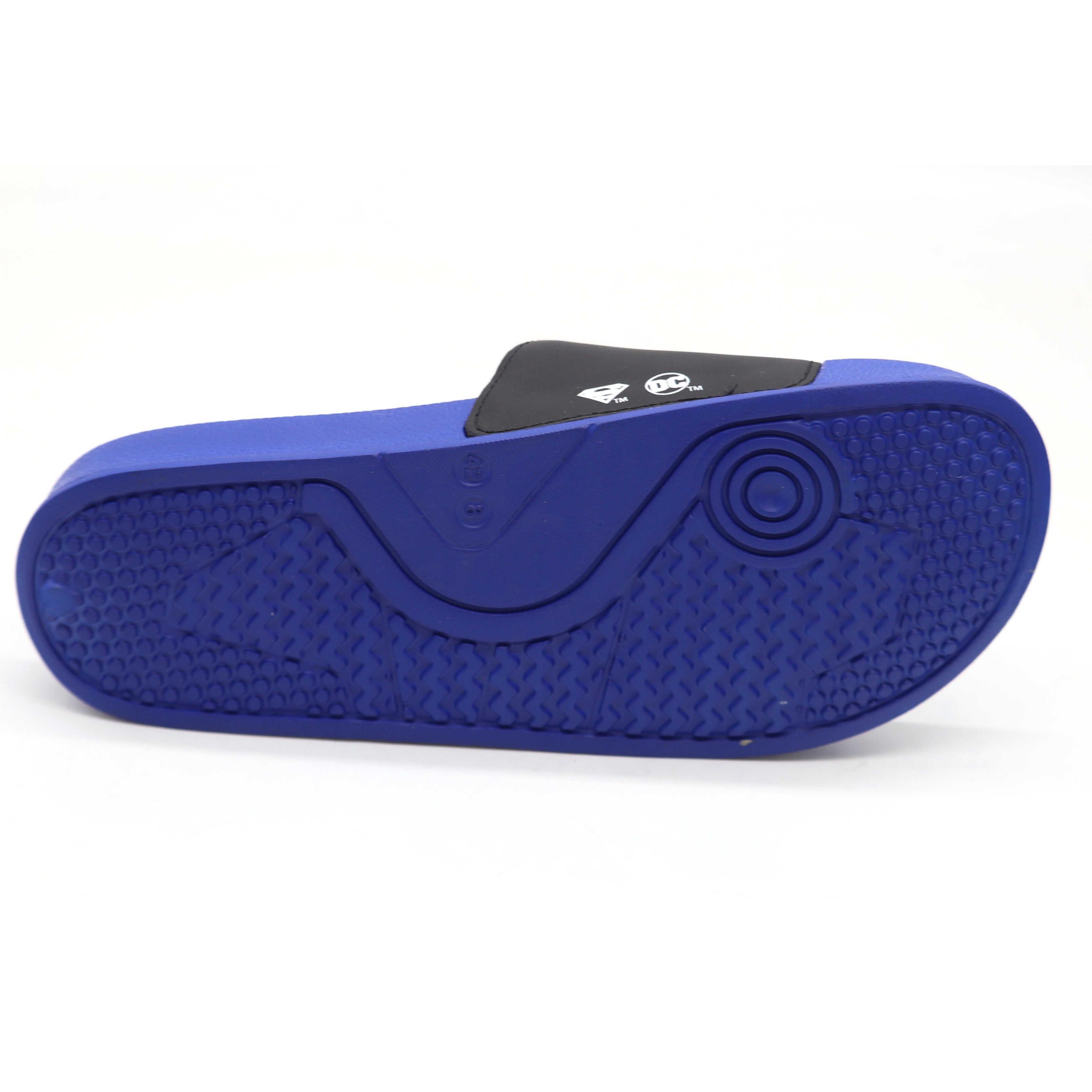 SVAAR x Superman Official Soft Cushioned Slides for Men-Blue