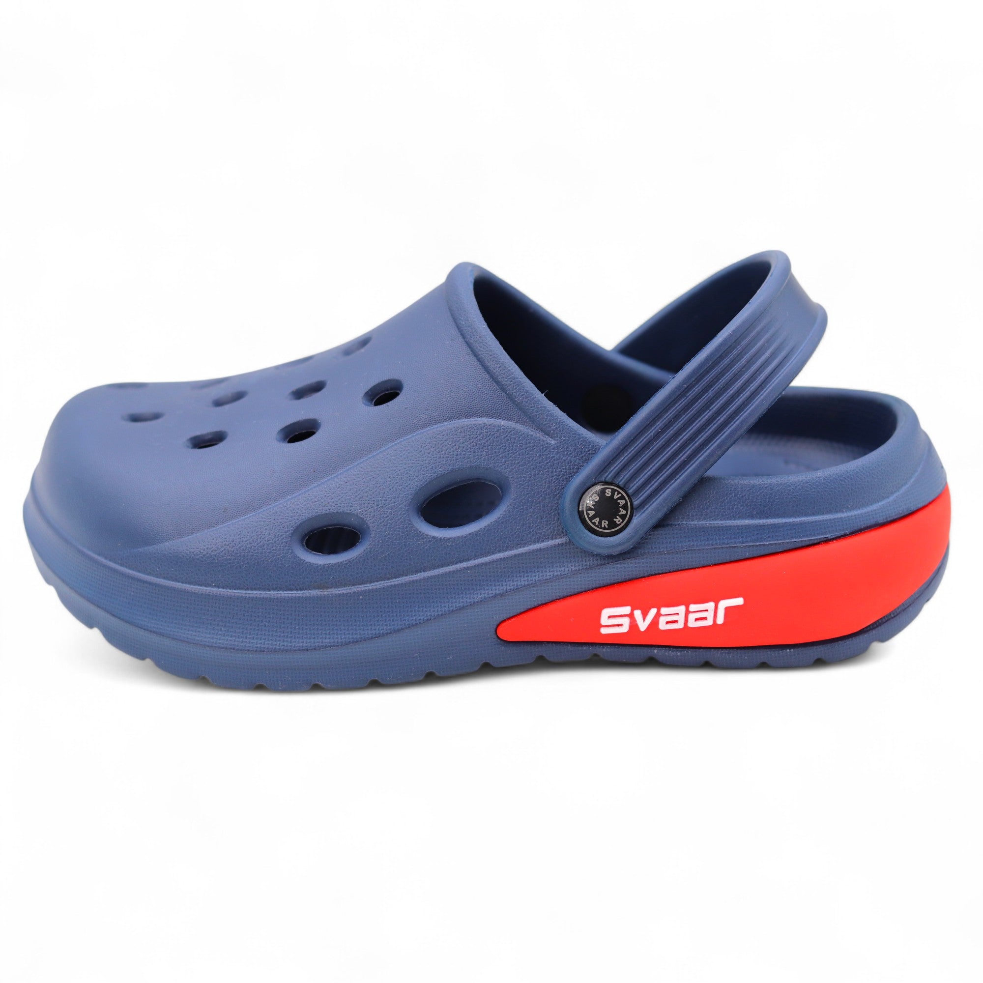 SVAAR Drift Men’s Sports Clogs – Lightweight, Waterproof & Anti-Skid - Navy