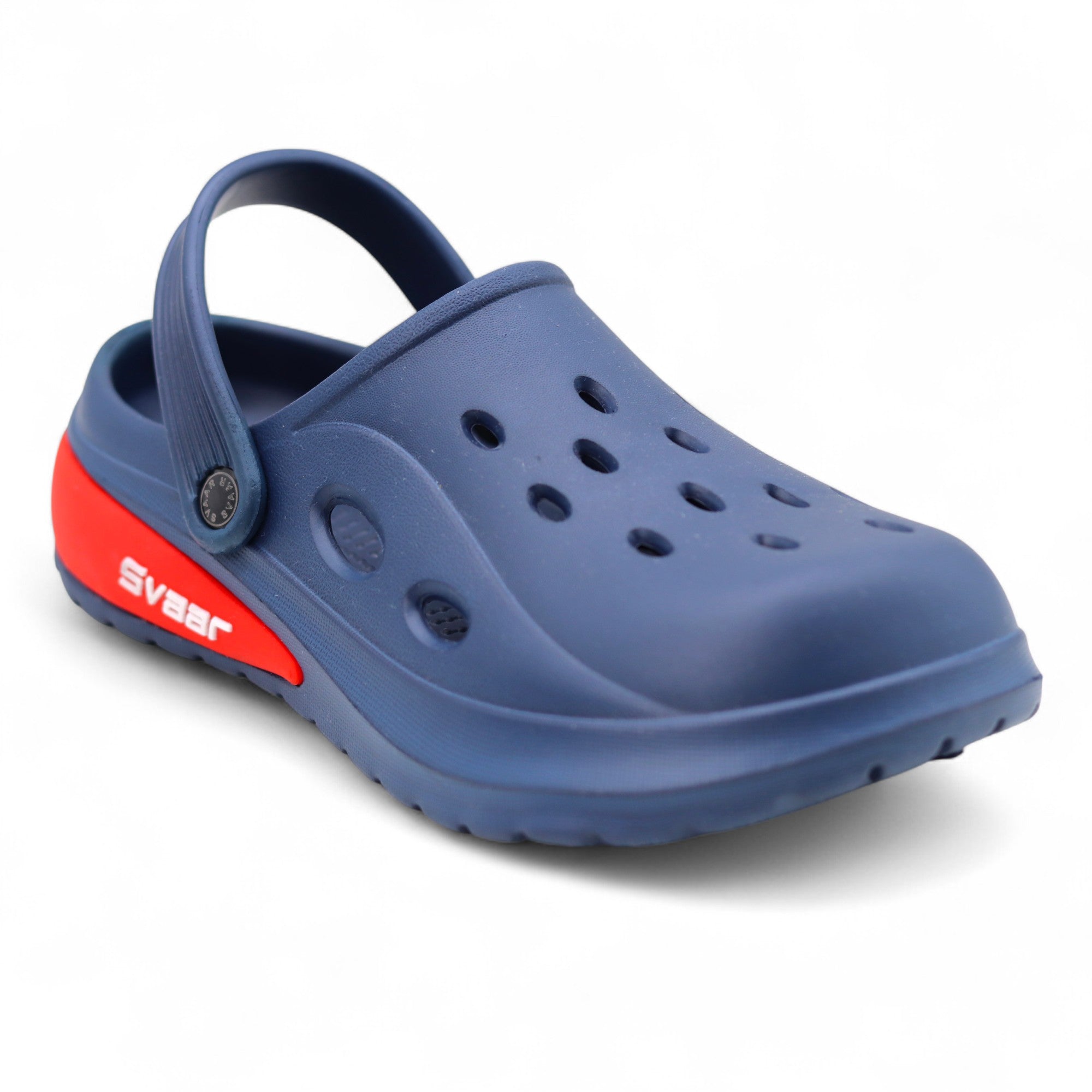 SVAAR Drift Men’s Sports Clogs – Lightweight, Waterproof & Anti-Skid - Navy