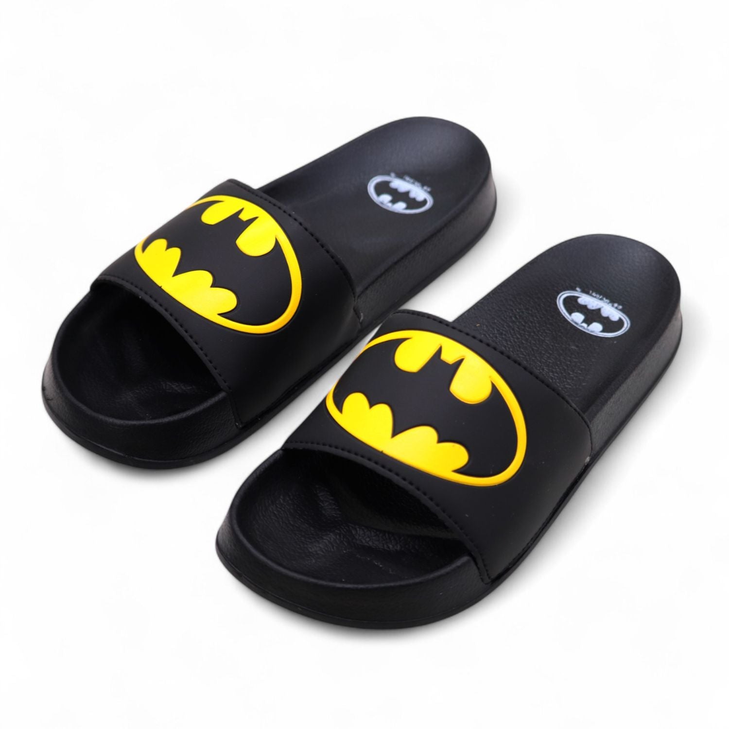 SVAAR x Batman Men’s Lightweight Anti-Slip Slippers-Black
