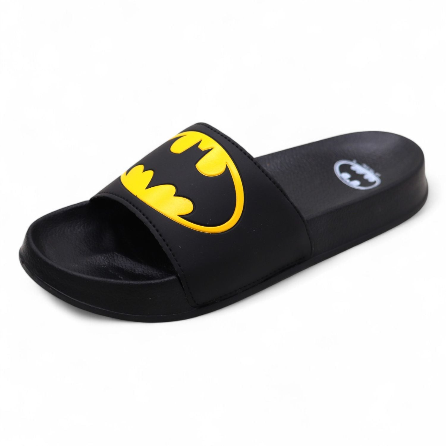 SVAAR x Batman Men’s Lightweight Anti-Slip Slippers-Black