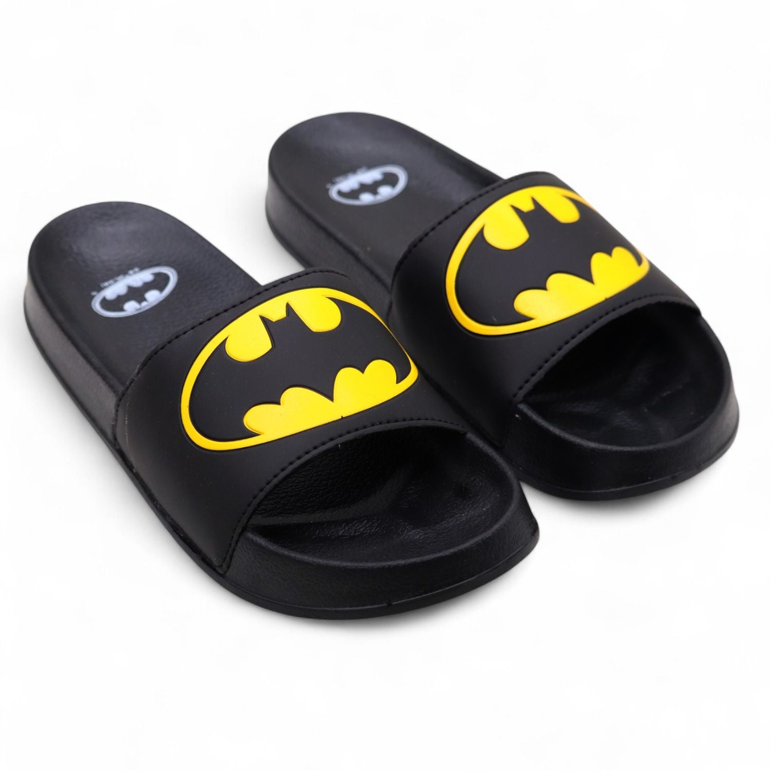 SVAAR x Batman Men’s Lightweight Anti-Slip Slippers-Black