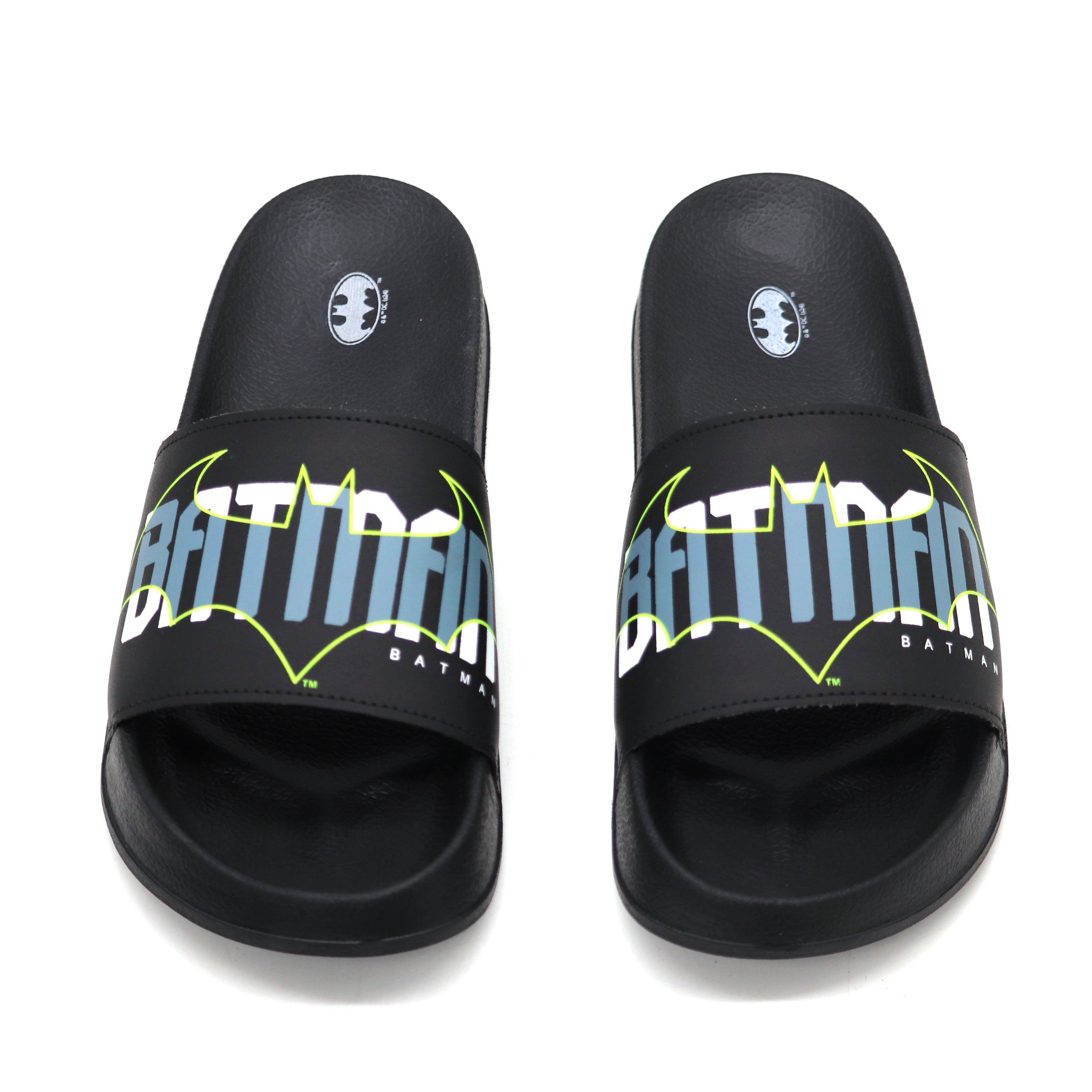 SVAAR Batman Edition Men’s Soft Sliders – Black