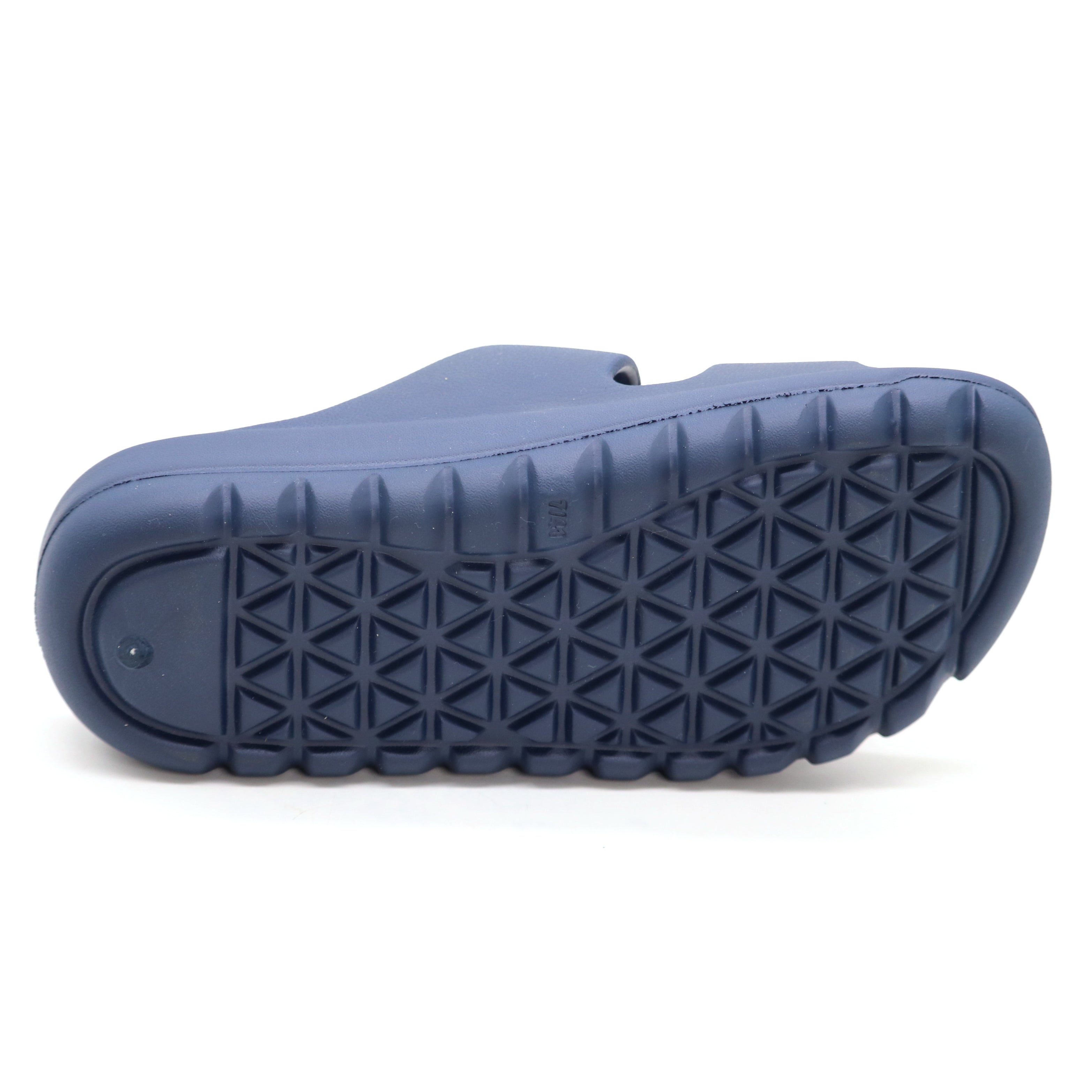 SVAAR Soft EVA Double Strap Slippers for Men | Stylish Anti-Skid Slides with Arch Support & Bouncy Sole | Lightweight Indoor Outdoor Comfort-Navy