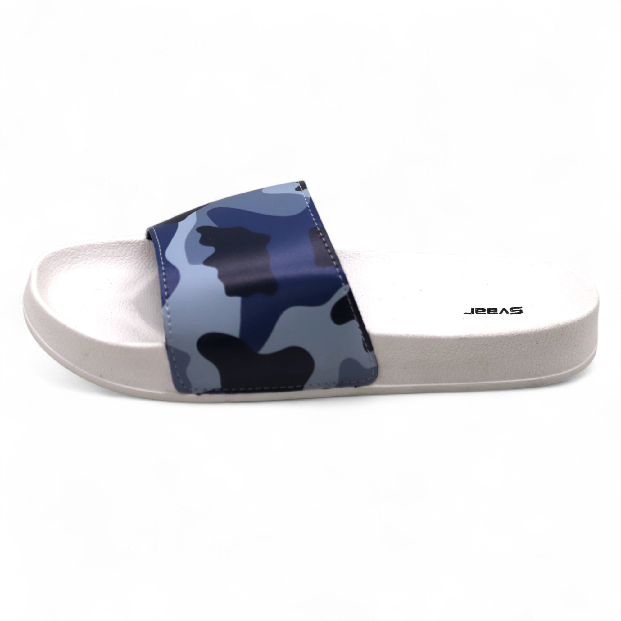 SVAAR Relaxed Slippers for Men || Comfortable Indoor Outdoor Fashionable Slippers for Boys-Navy
