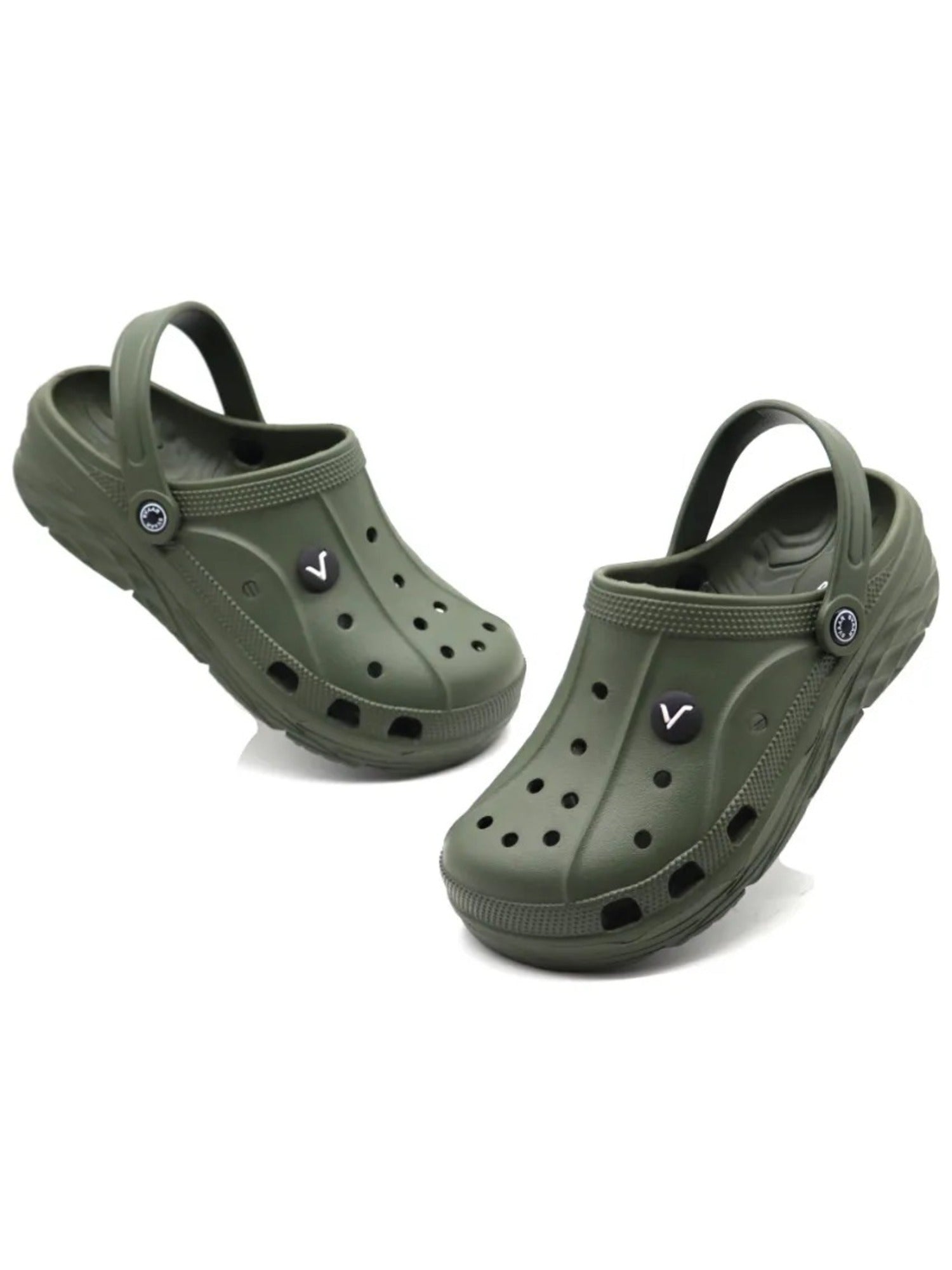 Svaar Classic Men Clogs - Olive Green