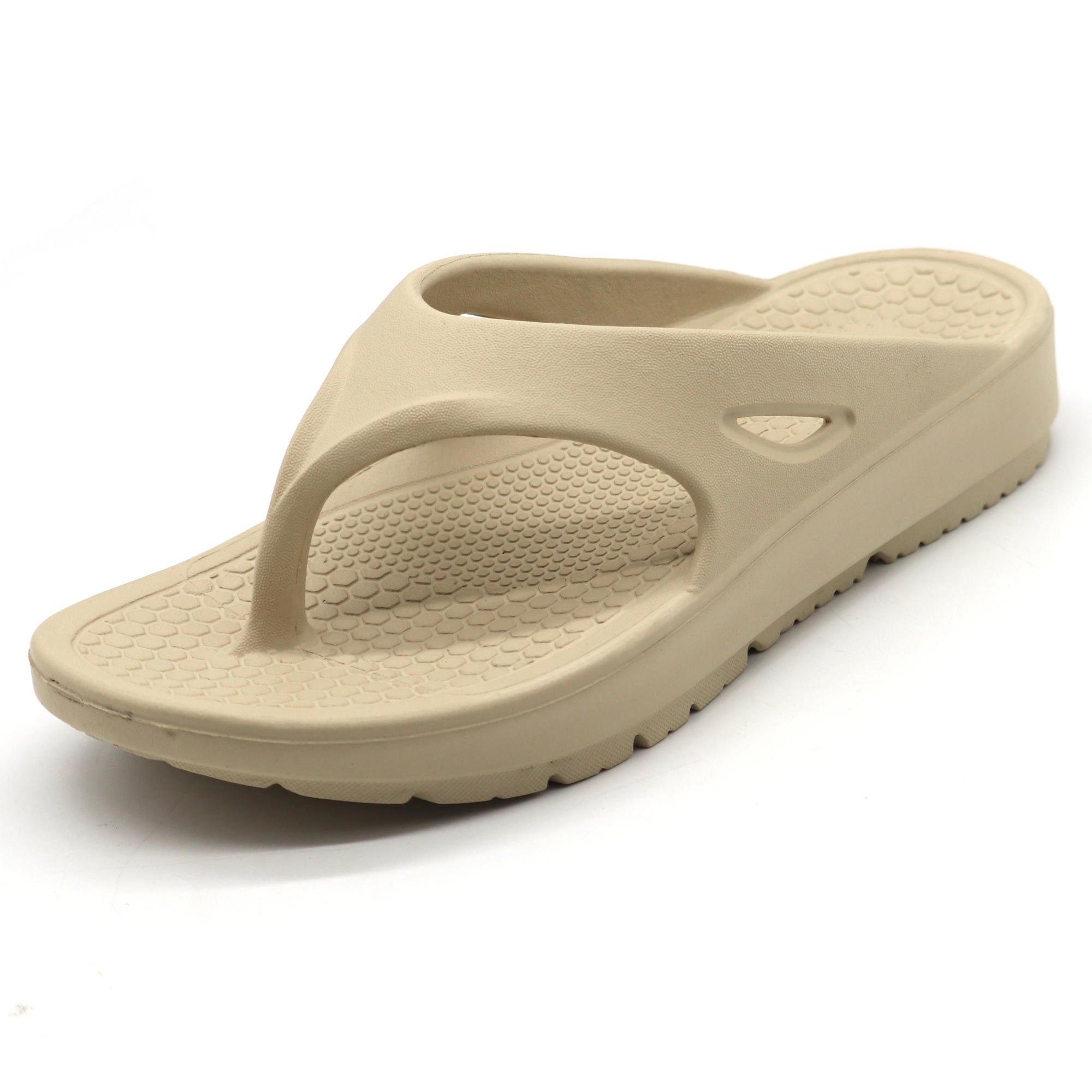 SVAAR Relaxed Slippers for Men || Comfortable Indoor Outdoor Fashionable Slippers for Boys-Beige