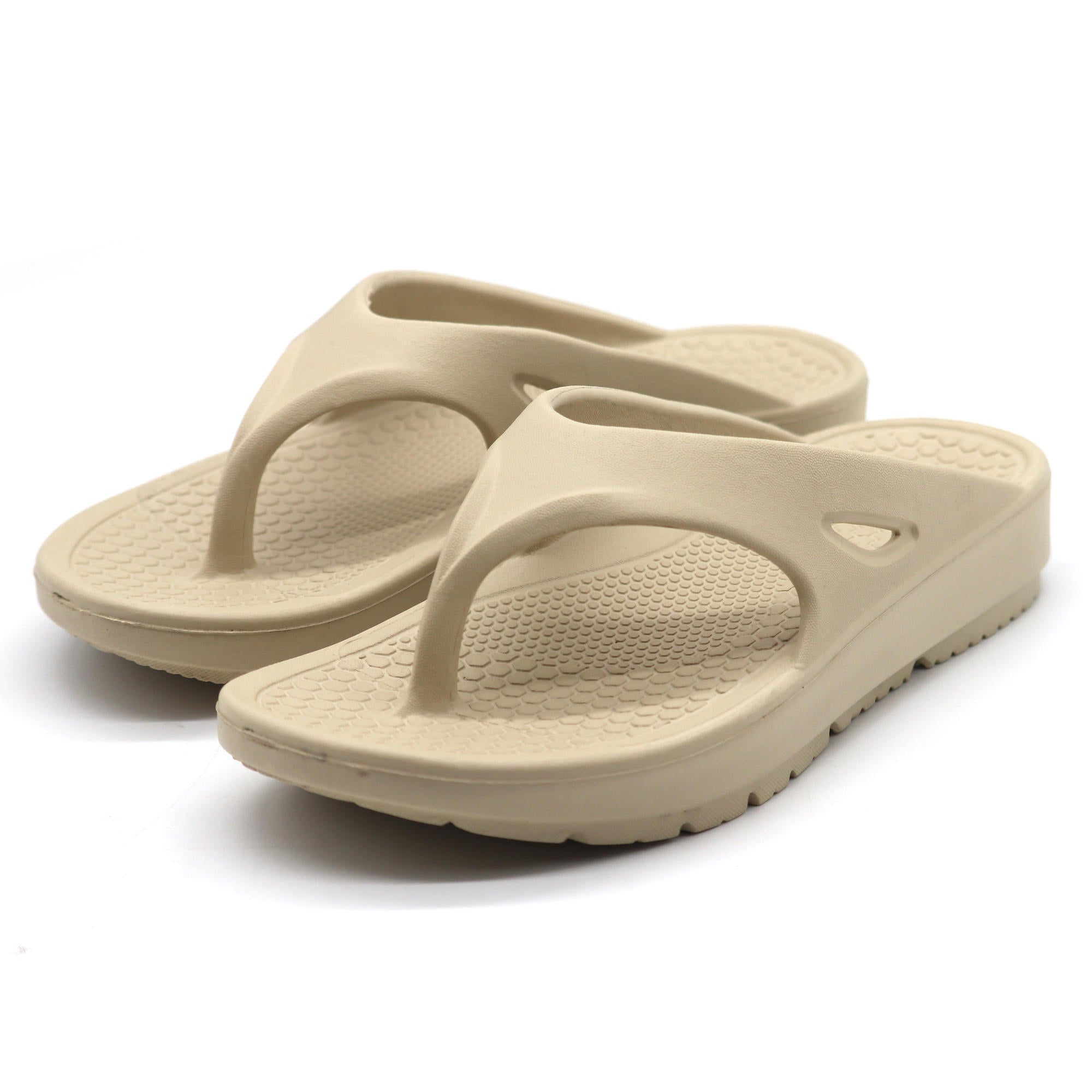SVAAR Relaxed Slippers for Men || Comfortable Indoor Outdoor Fashionable Slippers for Boys-Beige