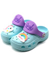 Attractive Kids Clogs - Sea Blue