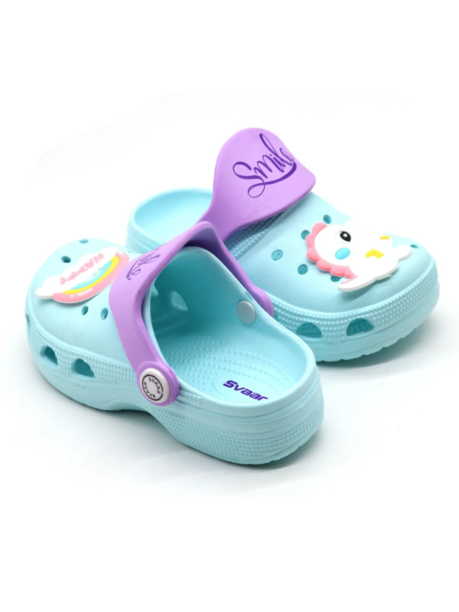 Attractive Kids Clogs - Sea Blue