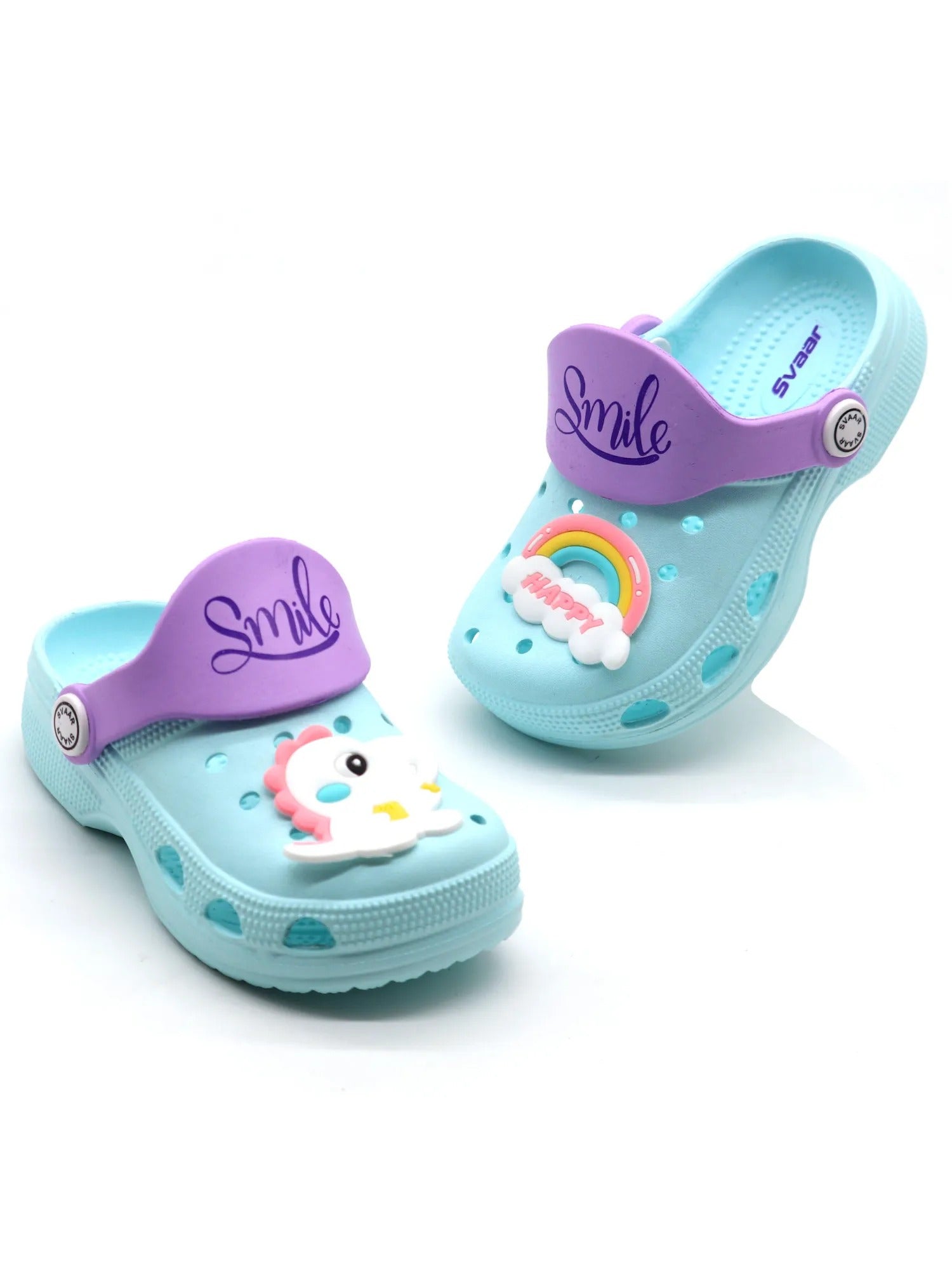 Attractive Kids Clogs - Sea Blue