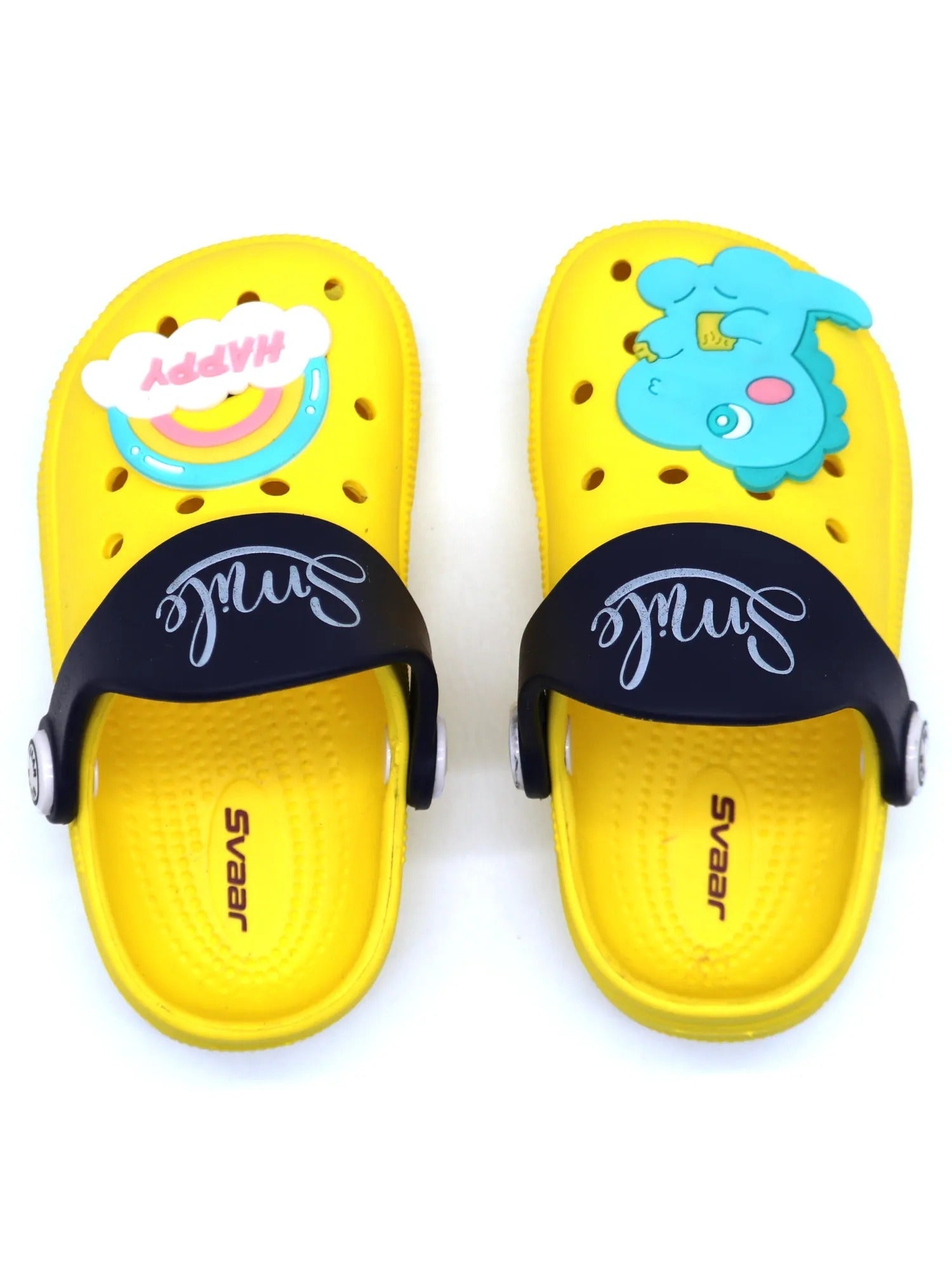 Attractive Kids Clogs - Yellow