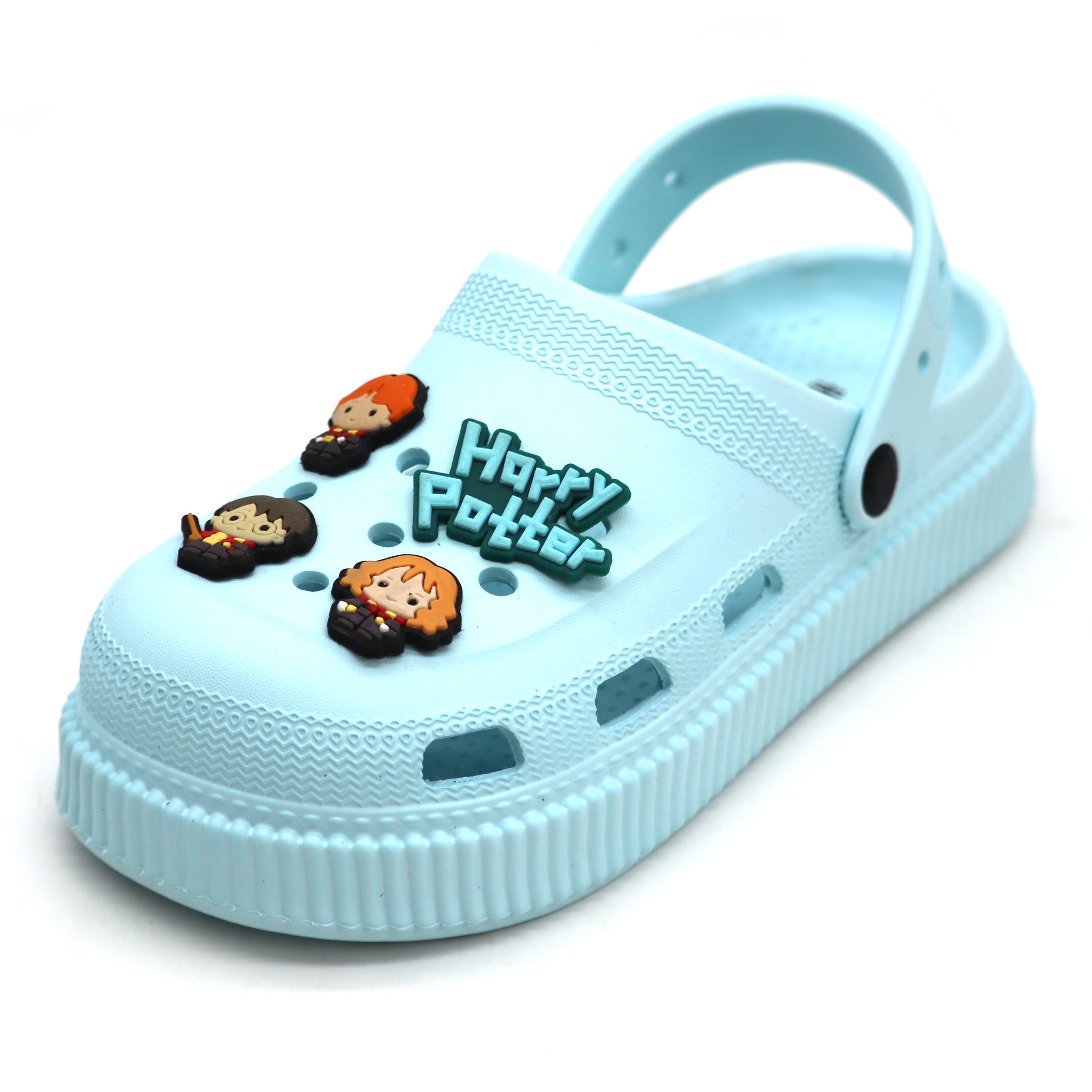 SVAAR x Harry Potter Women’s Magical Clogs with Harry Potter Charms and Back Strap-Blue