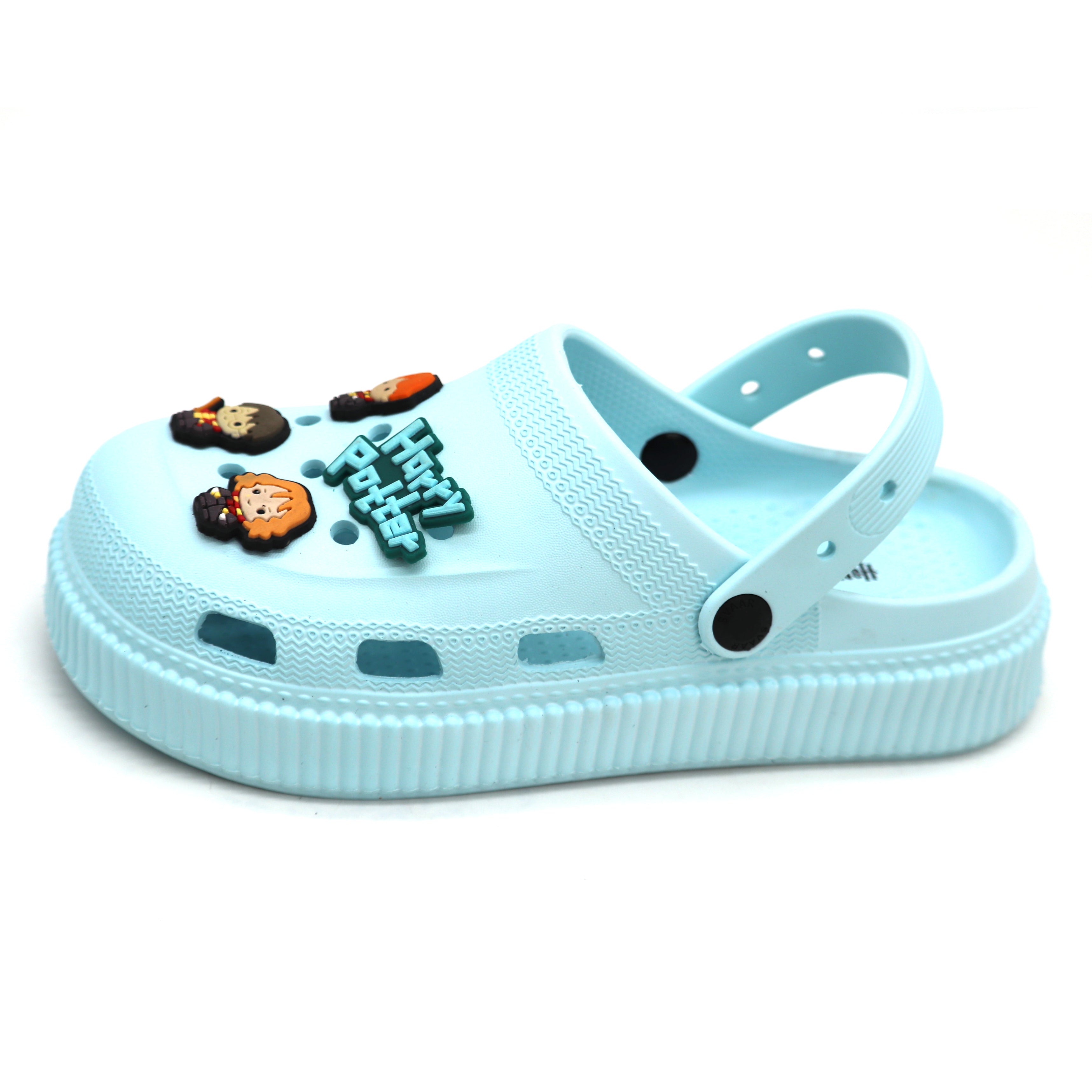 SVAAR x Harry Potter Women’s Magical Clogs with Harry Potter Charms and Back Strap-Blue