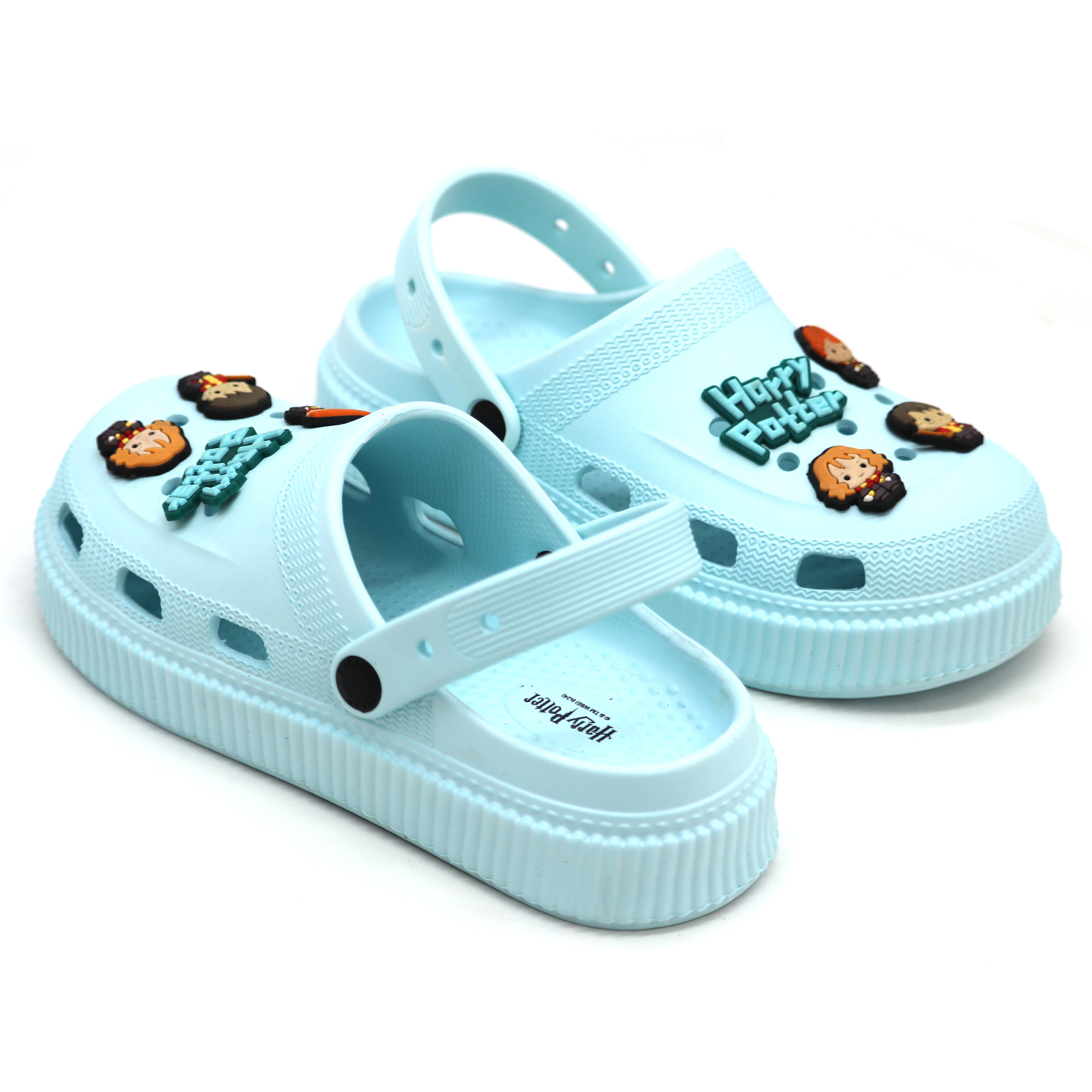 SVAAR x Harry Potter Women’s Magical Clogs with Harry Potter Charms and Back Strap-Blue