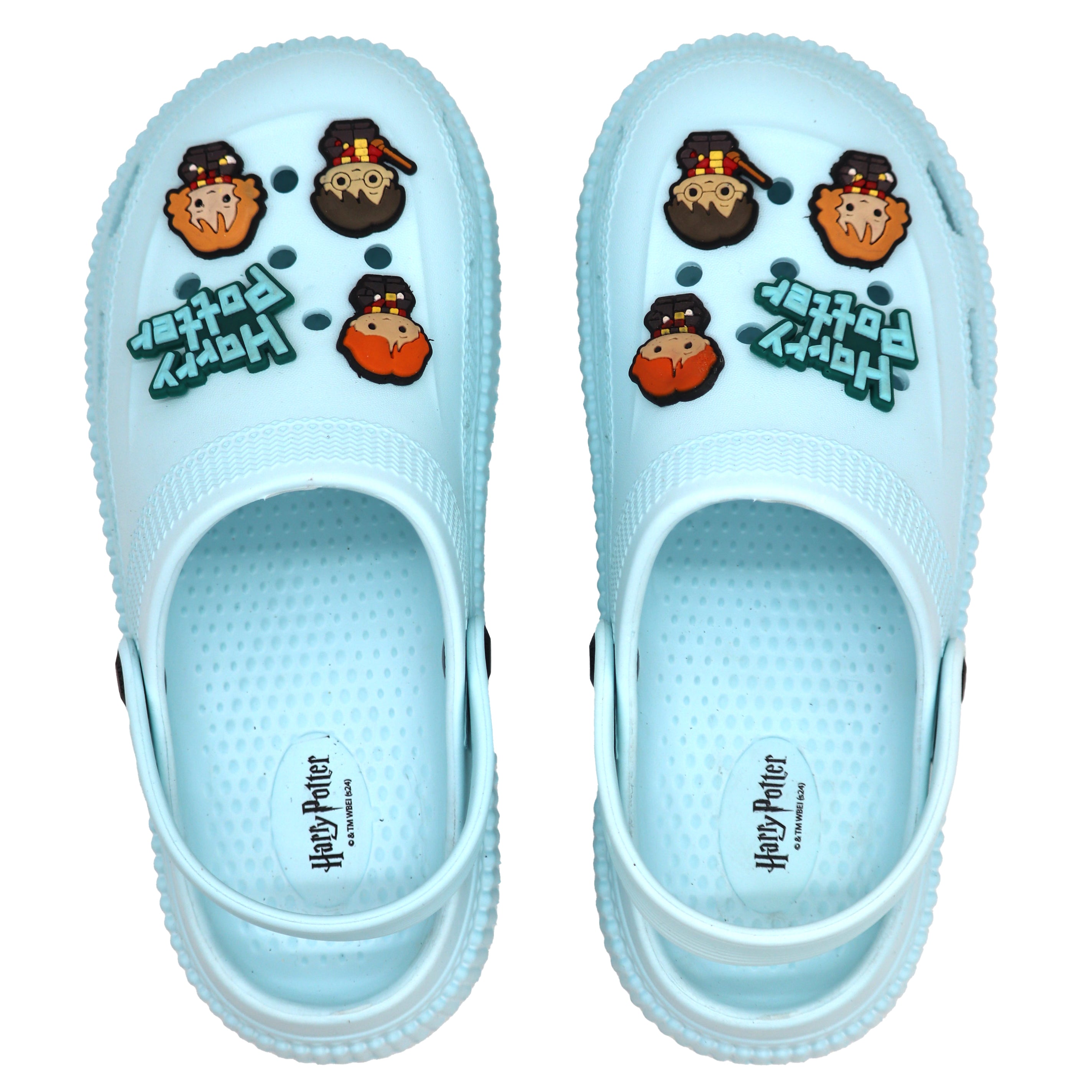 SVAAR x Harry Potter Women’s Magical Clogs with Harry Potter Charms and Back Strap-Blue