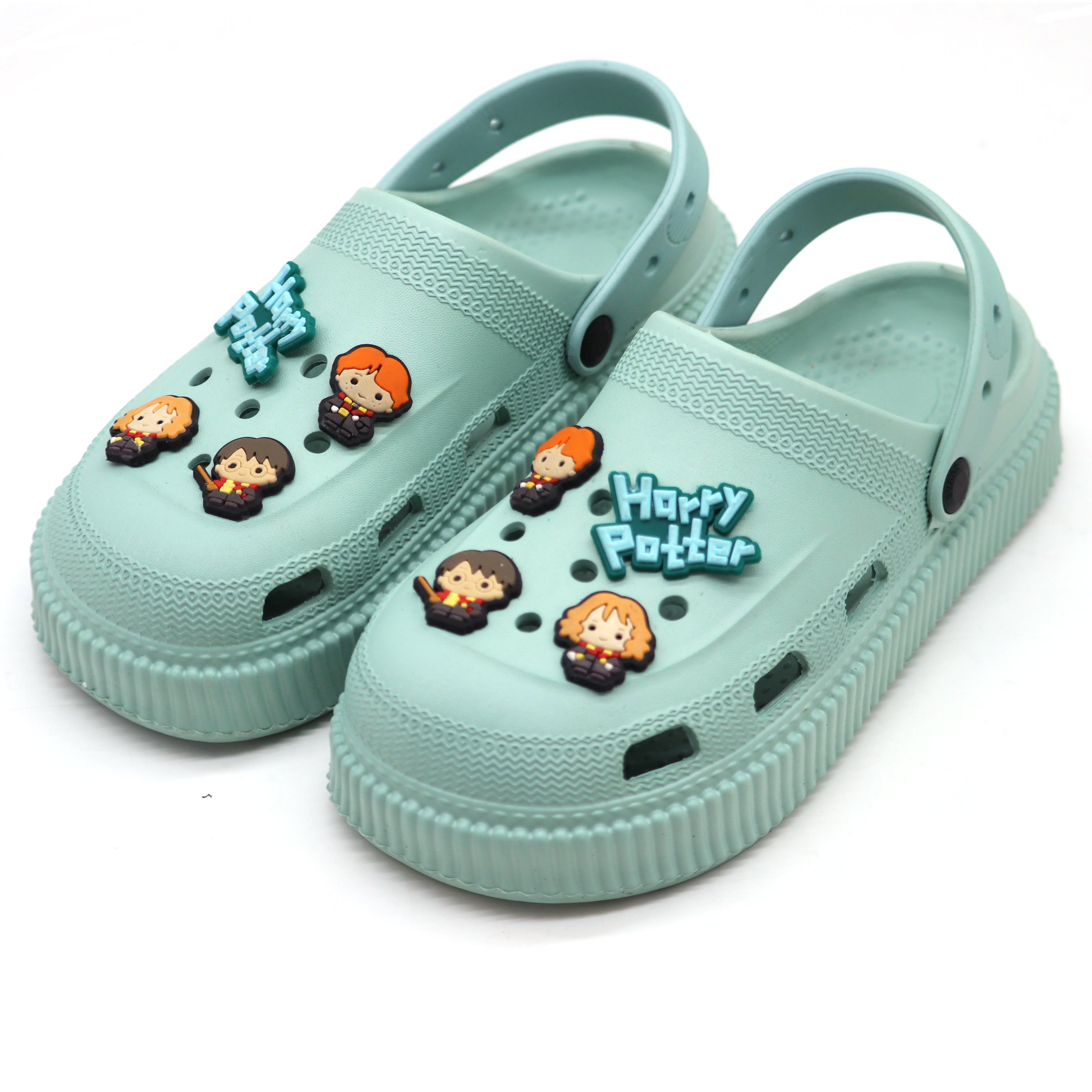 SVAAR x Harry Potter Women’s Magical Clogs with Harry Potter Charms and Back Strap-Melon