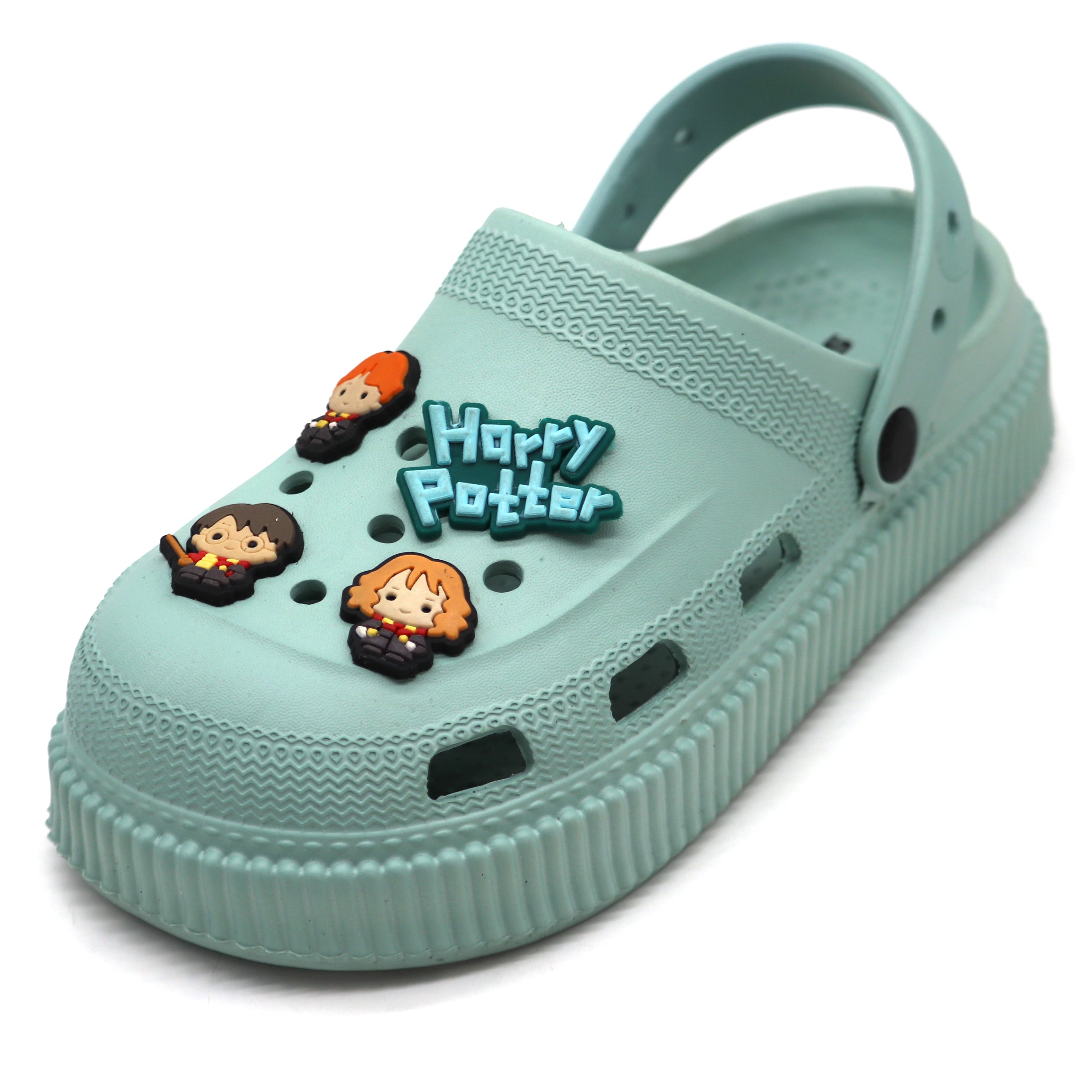 SVAAR x Harry Potter Women’s Magical Clogs with Harry Potter Charms and Back Strap-Melon